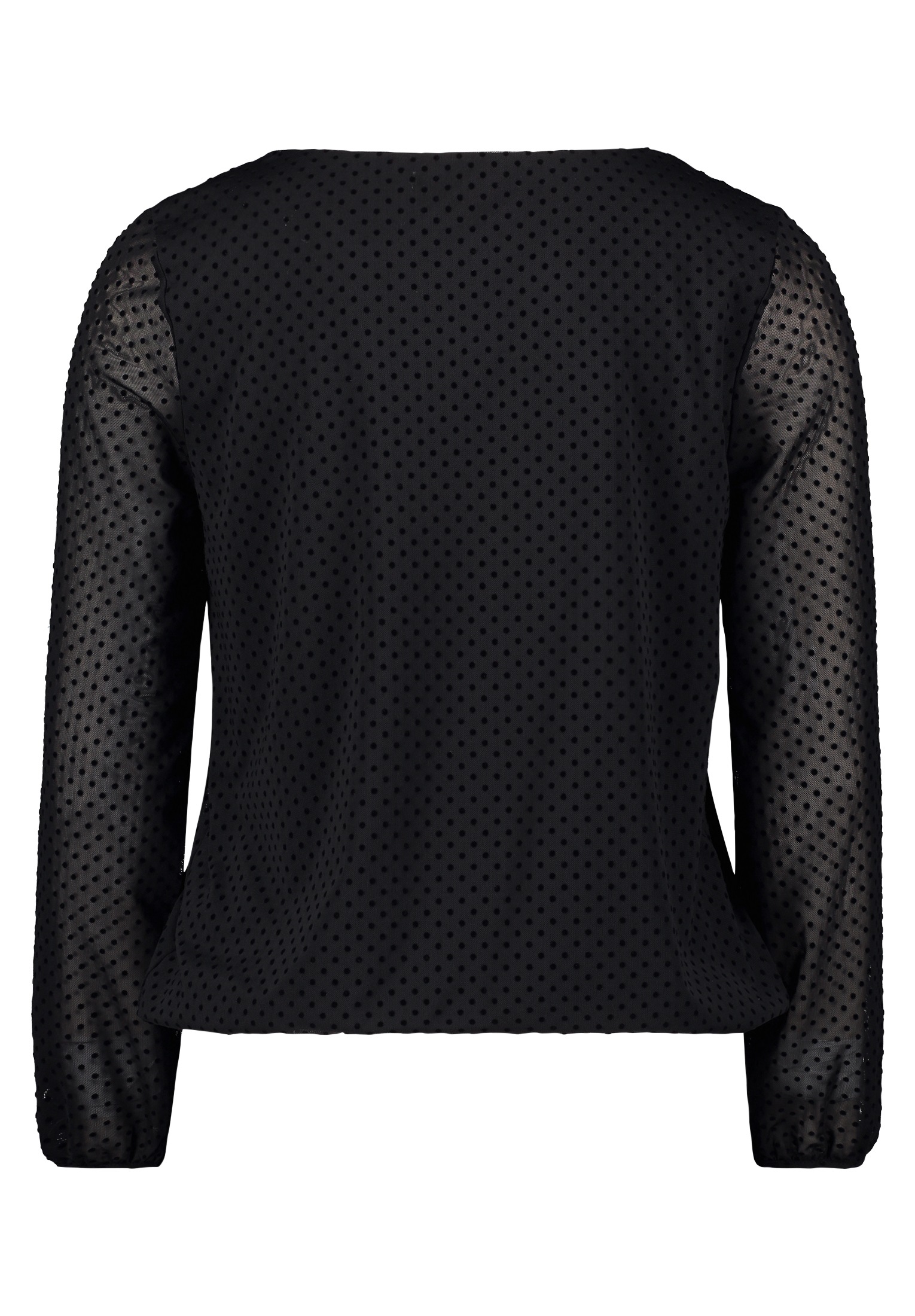 Thumbnail - Betty&Co Kurzarmshirt "Damen Blusenshirt mit Raffung" 1 Stk. tlg. Muster