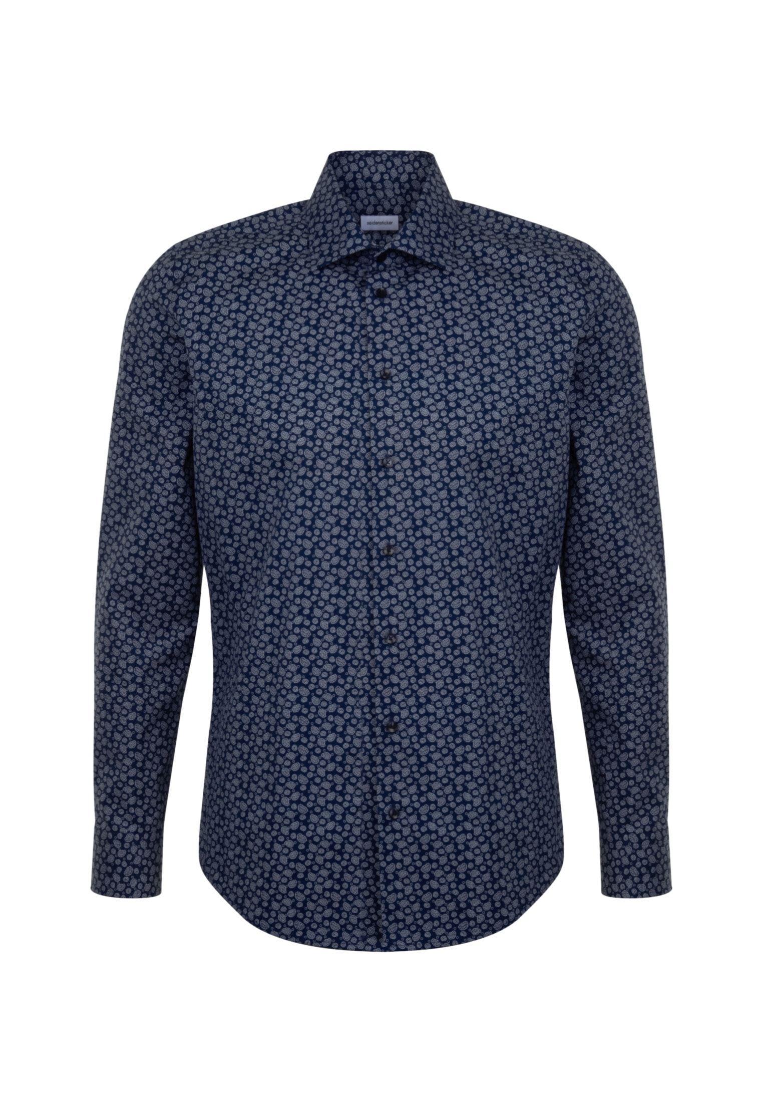 seidensticker Businesshemd »Slim«, Slim Langarm Kentkragen Paisley