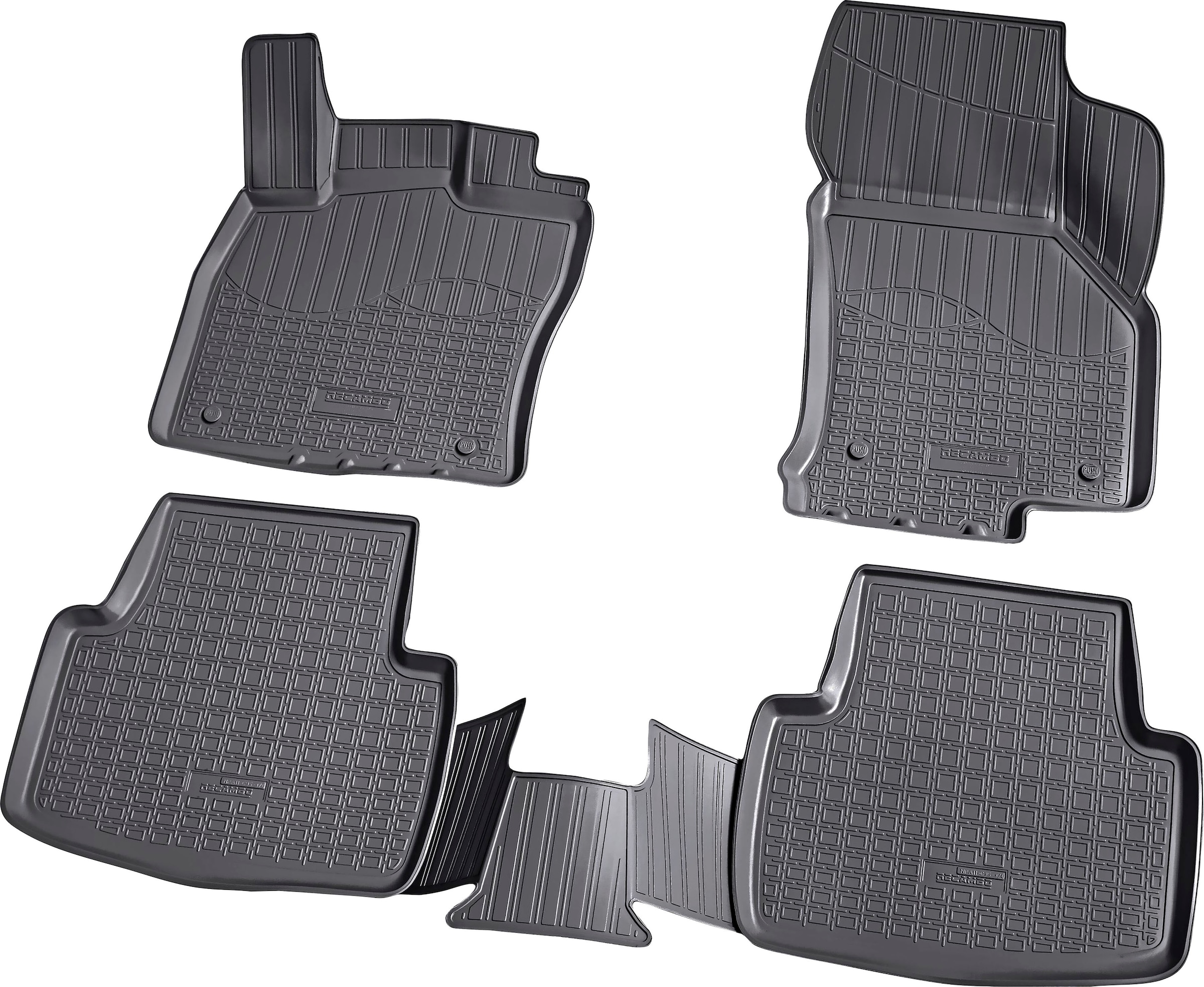 RECAMBO Passform-Fußmatten »CustomComforts«, VW, kaufen perfekte 4 ab St.), (Set, BAUR B8 Passform | Passat, 2014, 3G