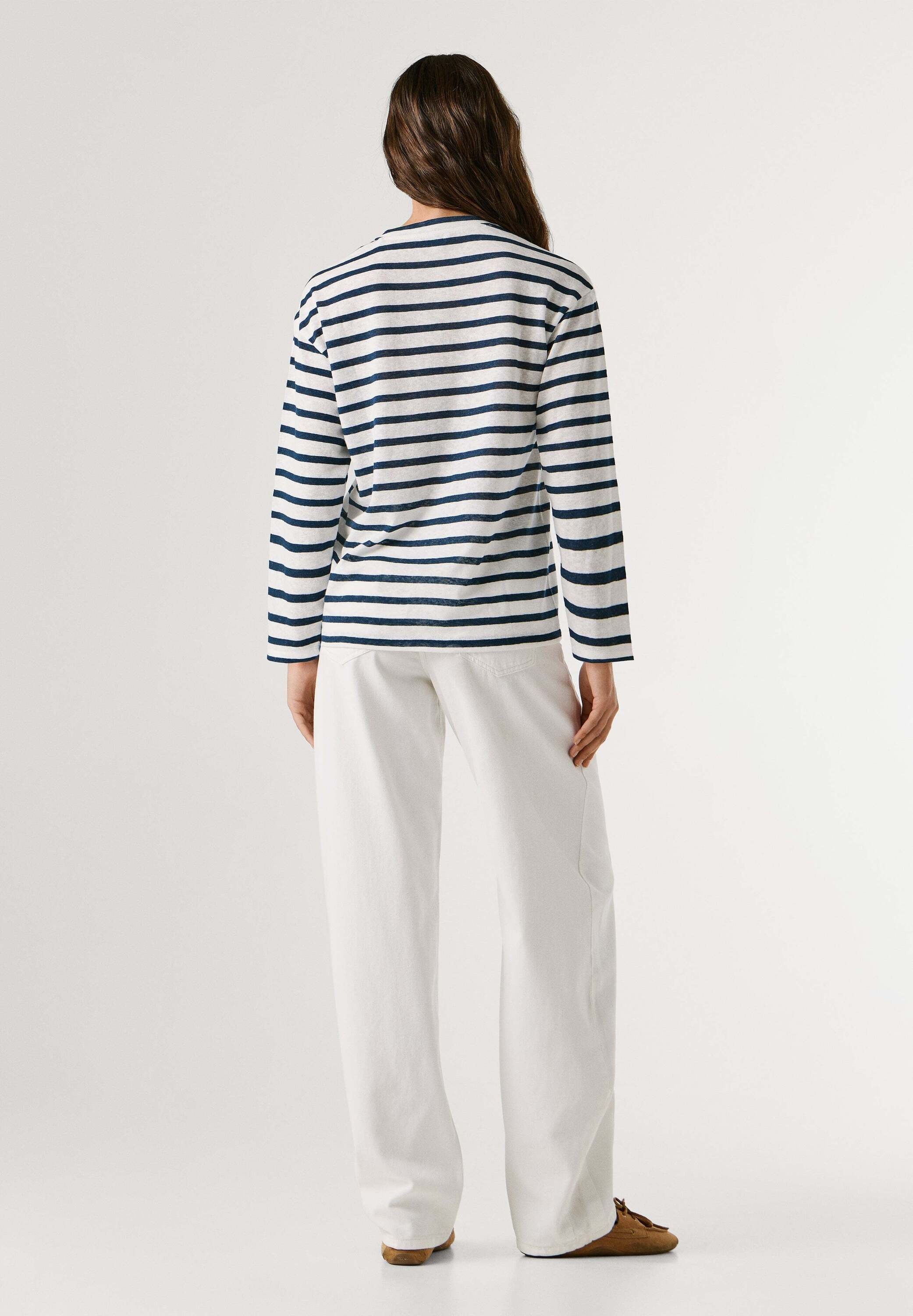 Pepe Jeans T-Shirt »basic t-shirt MARLEN STRIPED«