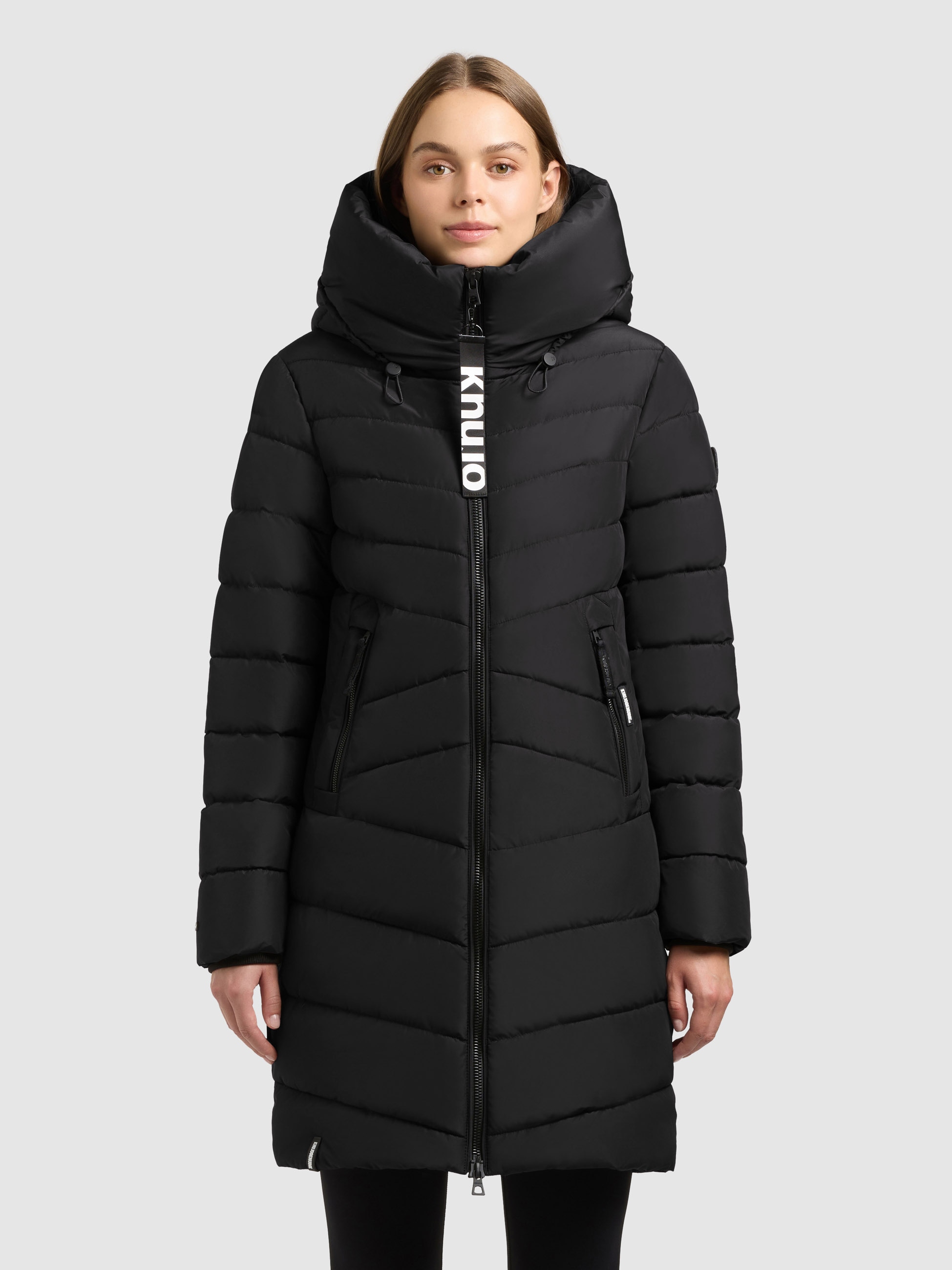 khujo Steppmantel "ENEF" Taschenbeutel mit Fleece