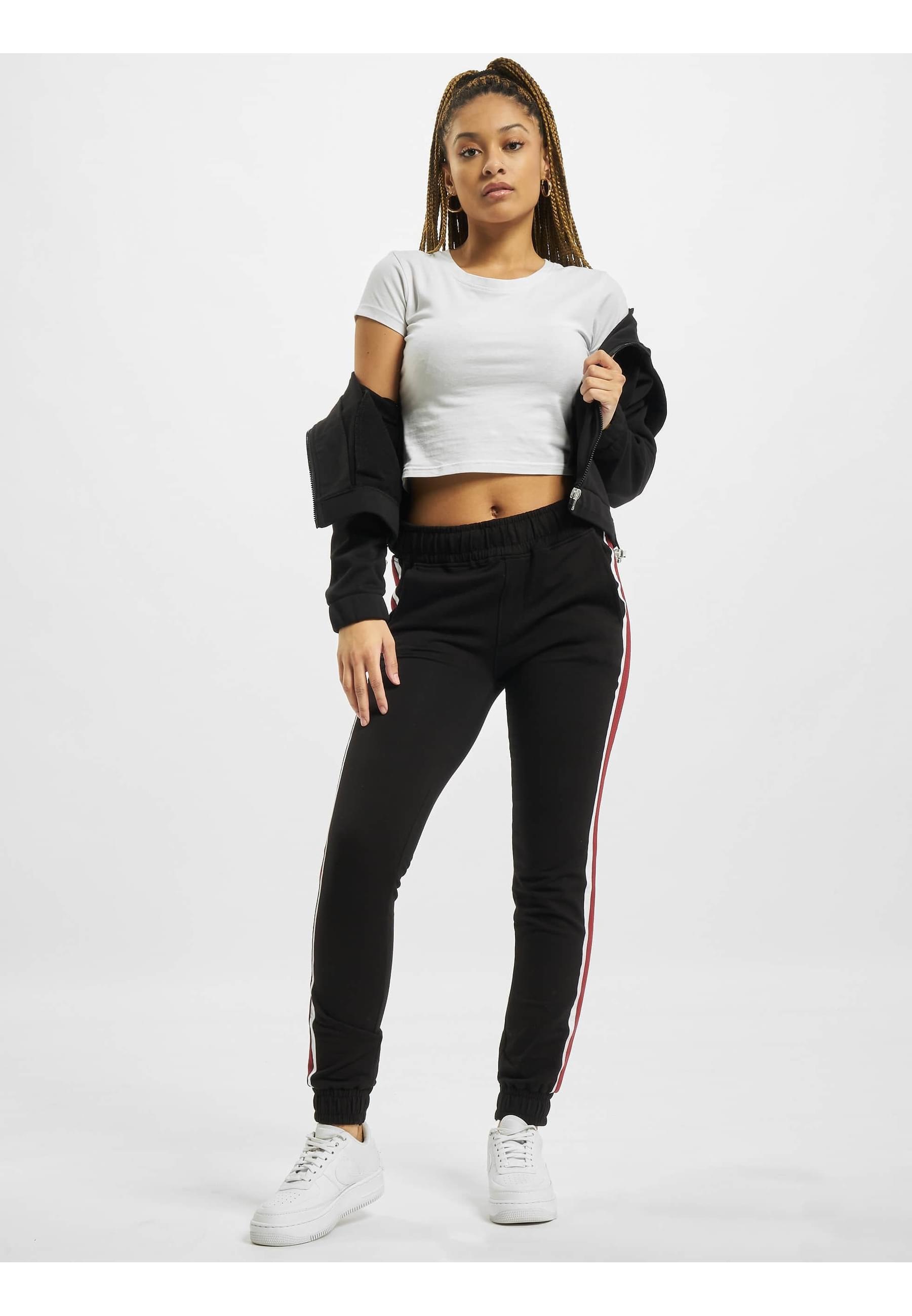 DEF Jogginghose »DEF Damen Macy Sweat Pants«, (1 tlg.)