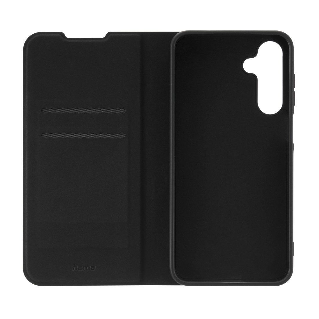 Hama Smartphone-Hülle »Handytasche mit Standfunktion für Samsung Galaxy A17 A17 5G A18« Magnetverschluss, zwei Kartenfächer, Standfunktion, weiches Futter