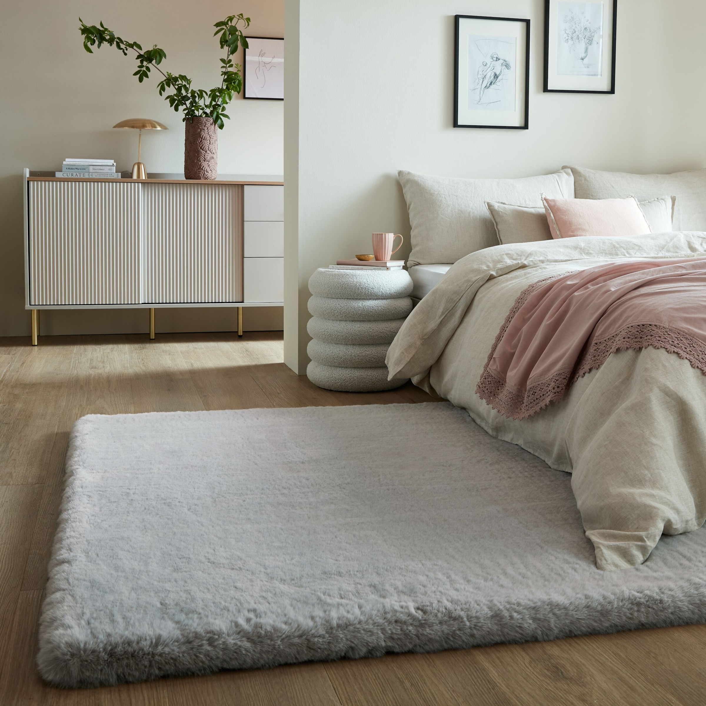 FLAIR RUGS Hochflor-Teppich »Ivy Luxury Fur«, rechteckig, 50 mm Höhe