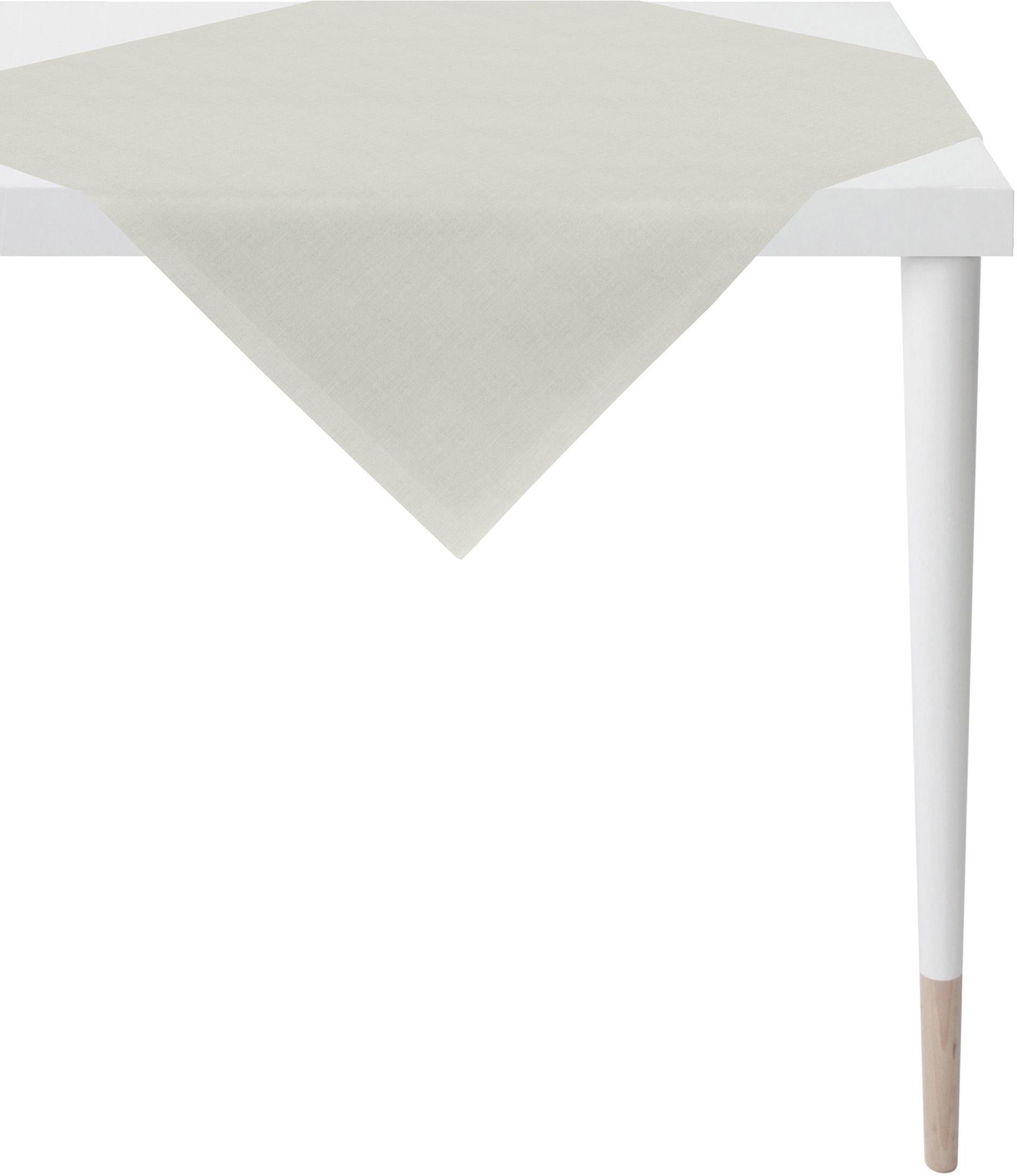 APELT Mitteldecke "Arizona, Uni-Basic" Leinenoptik