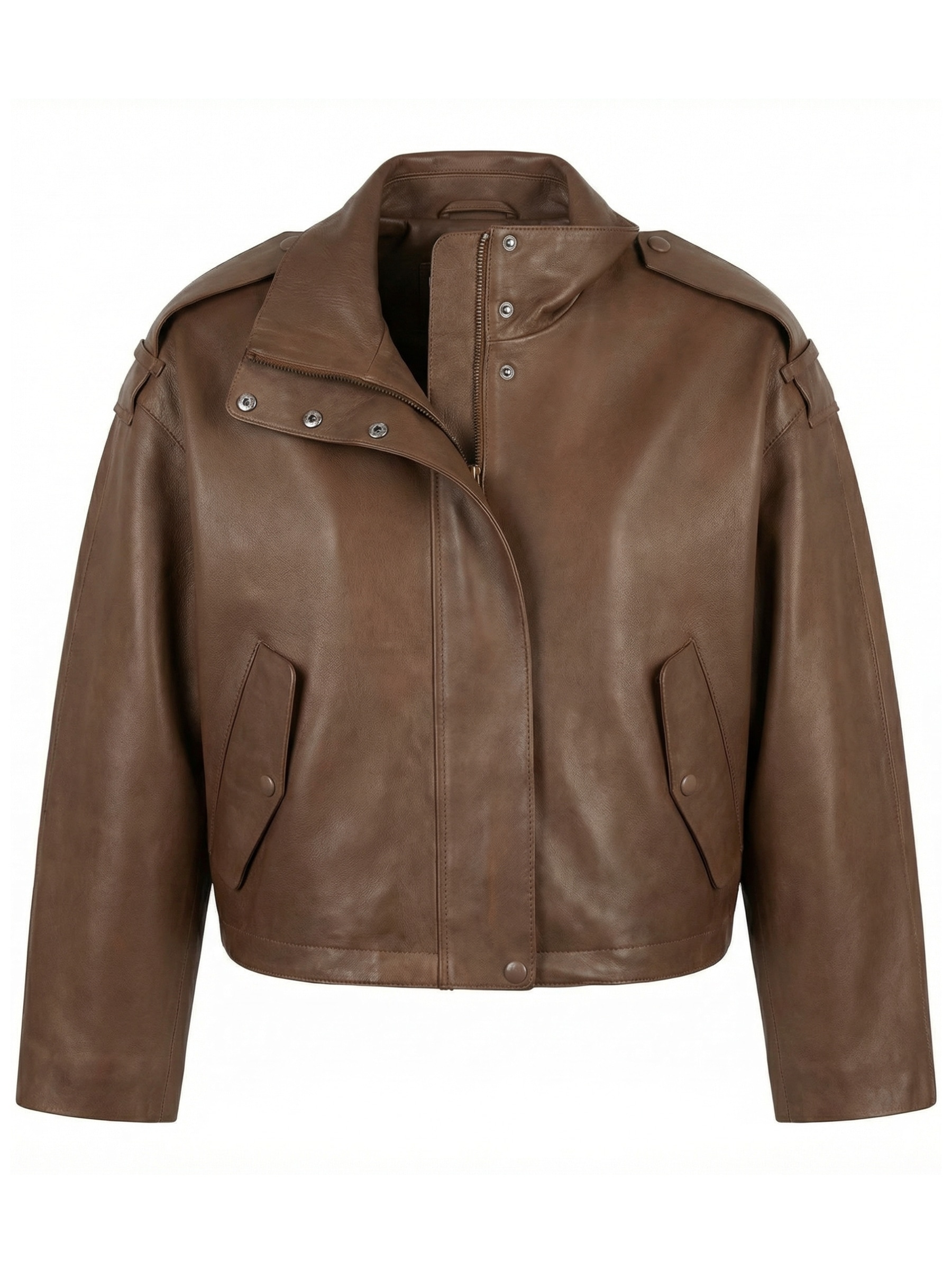 RICANO Lederjacke »Lederjacke Debora« ohne Kapuze Handgefertigt aus echtem Leder