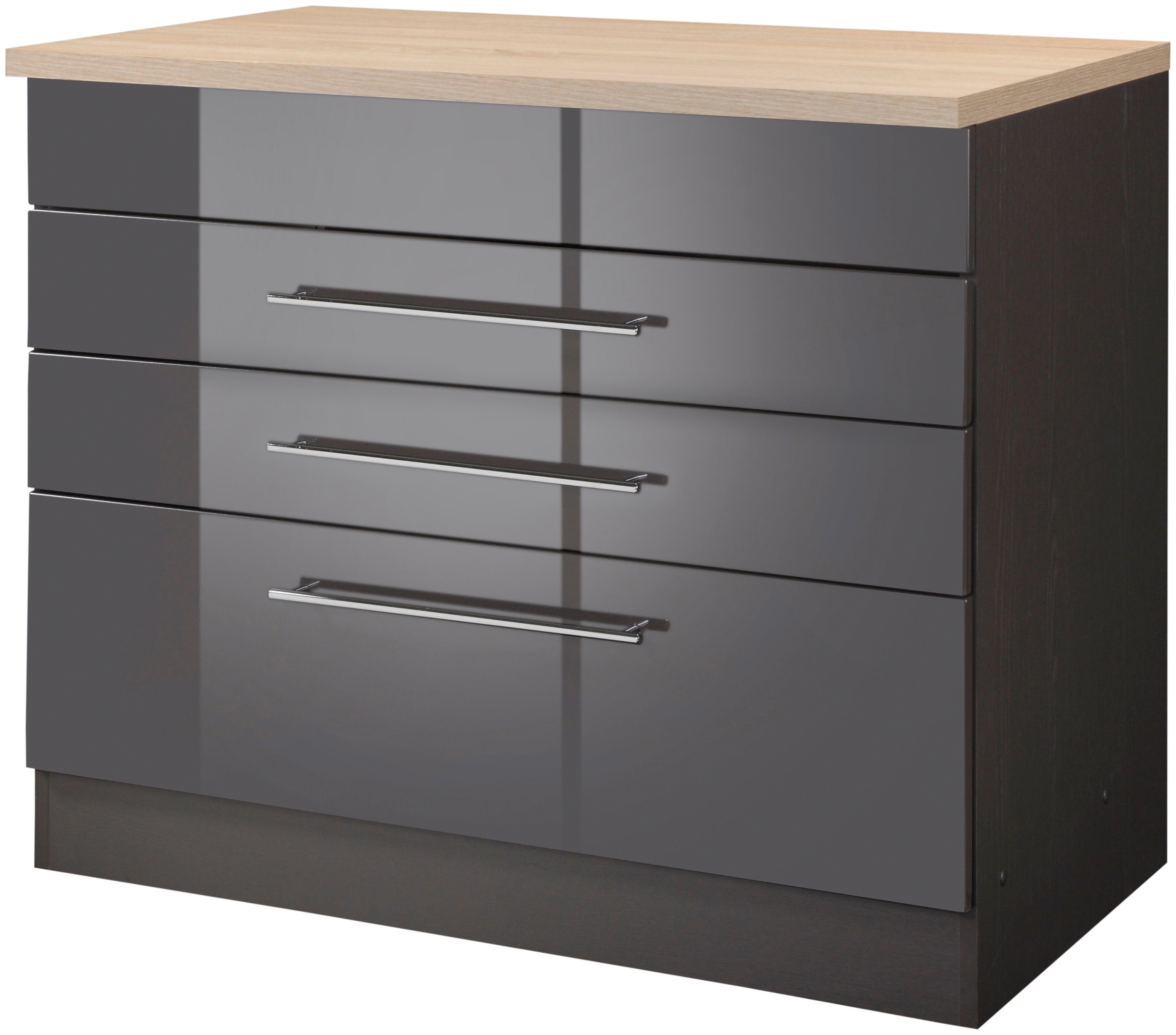 KOCHSTATION "KS-Wien" Breite 80 cm, geeignet für autarkes Kochfeld