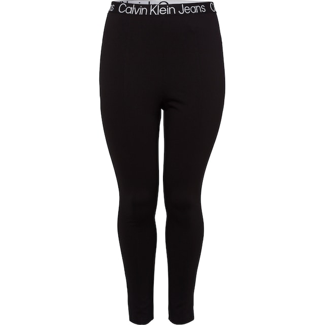 Calvin Klein Jeans Plus Leggings »Leggings PLUS HIGH RISE«, mit dem  typischen Calvin Klein-Gummizugbund für bestellen | BAUR