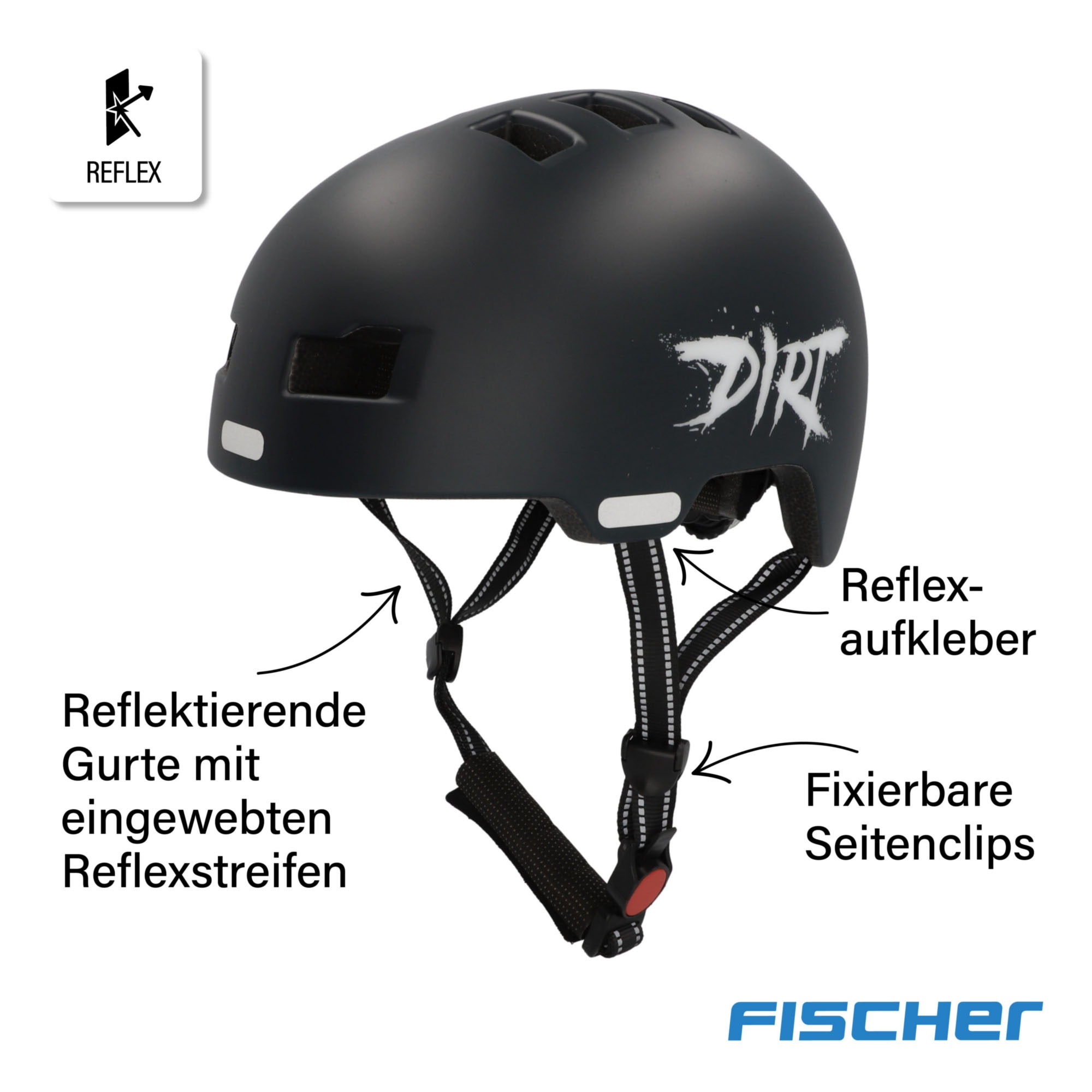 FISCHER Fahrrad BMX-Helm »Jump S/M«