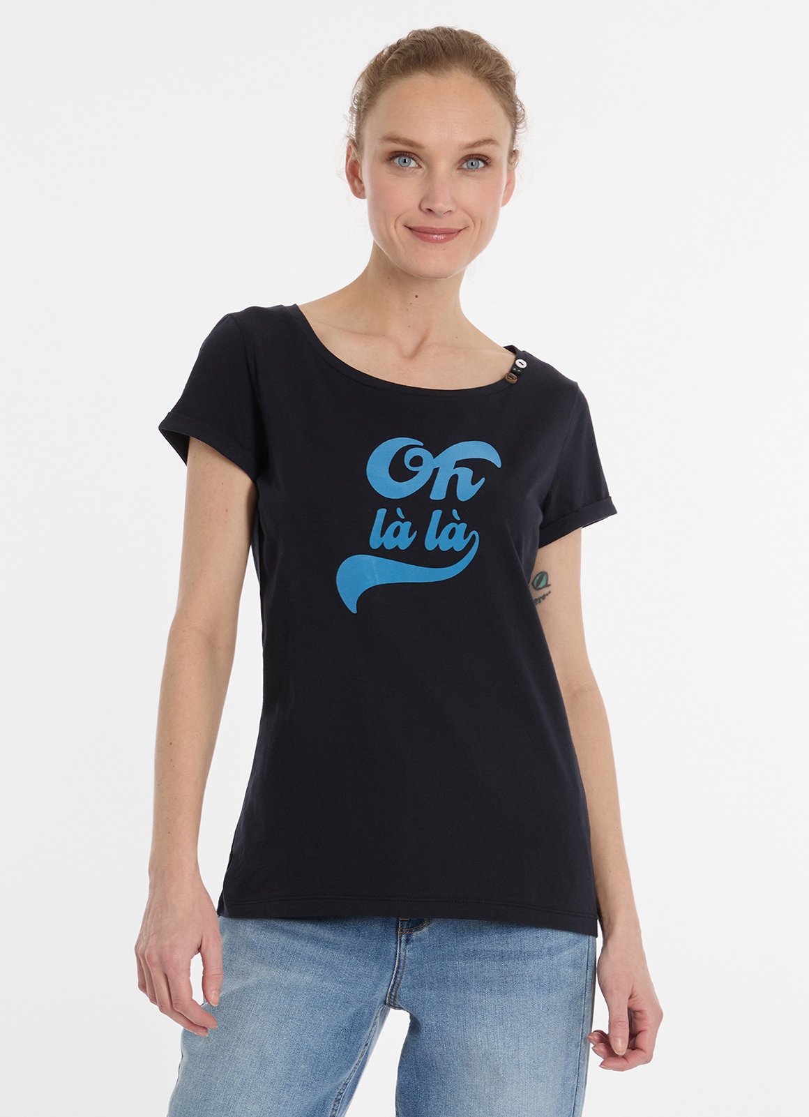 Ragwear T-Shirt »FLLORAH PP GOTS«