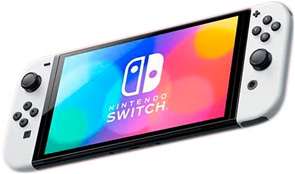 Nintendo Switch Konsolen-Set »OLED weiß + Mario Party Jamboree«