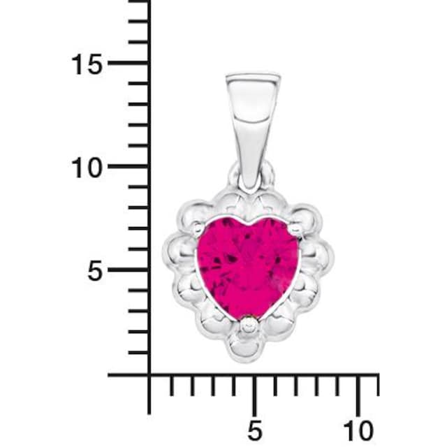 Amor Kette mit Anhänger »Herz, 2021186«, mit Zirkonia bestellen | BAUR