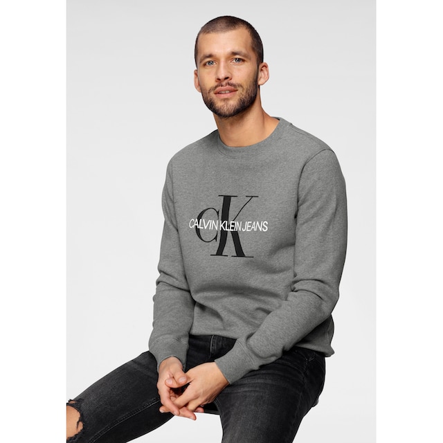 Calvin Klein Jeans Sweatshirt »ICONIC MONOGRAM CREWNECK« ▷ bestellen | BAUR