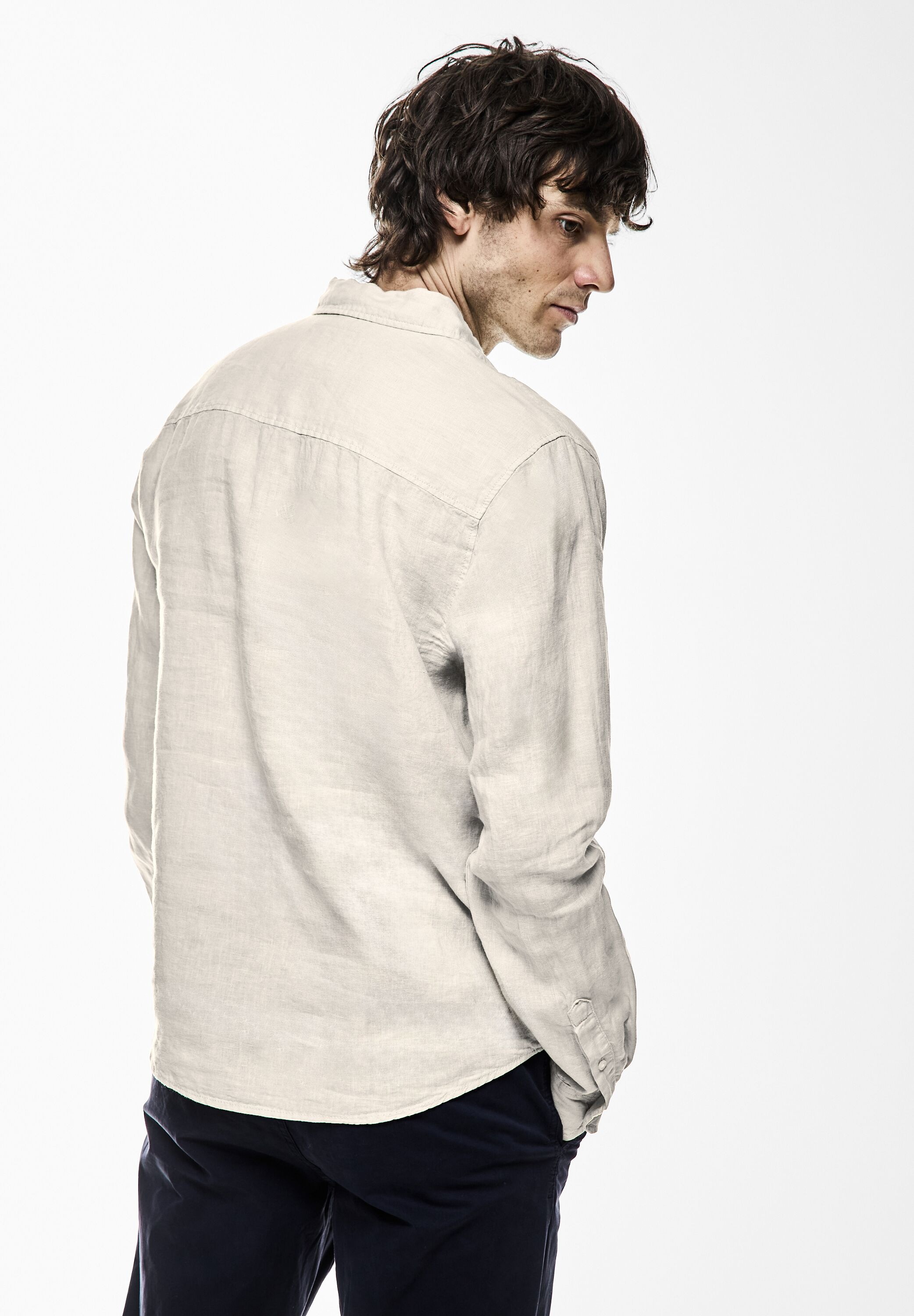 STREET ONE MEN Langarmhemd, soft und weich
