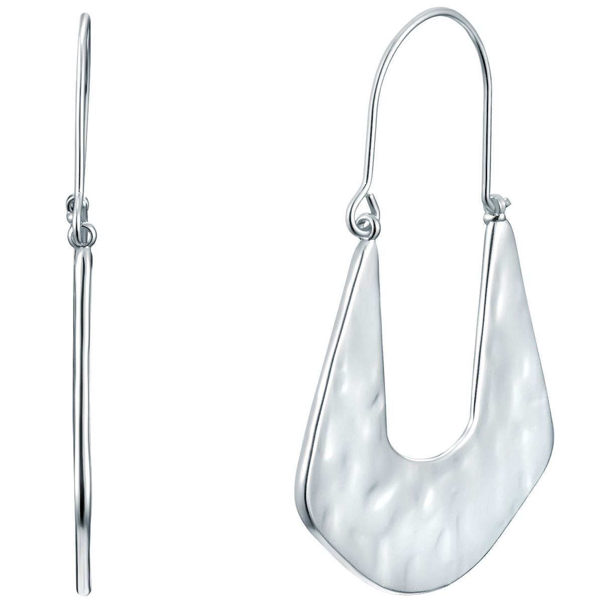 Paar Creolen YOKOAMII "Set: Y148", silber, Ohrringe, Damen, 54,9, im hochwertigen Look