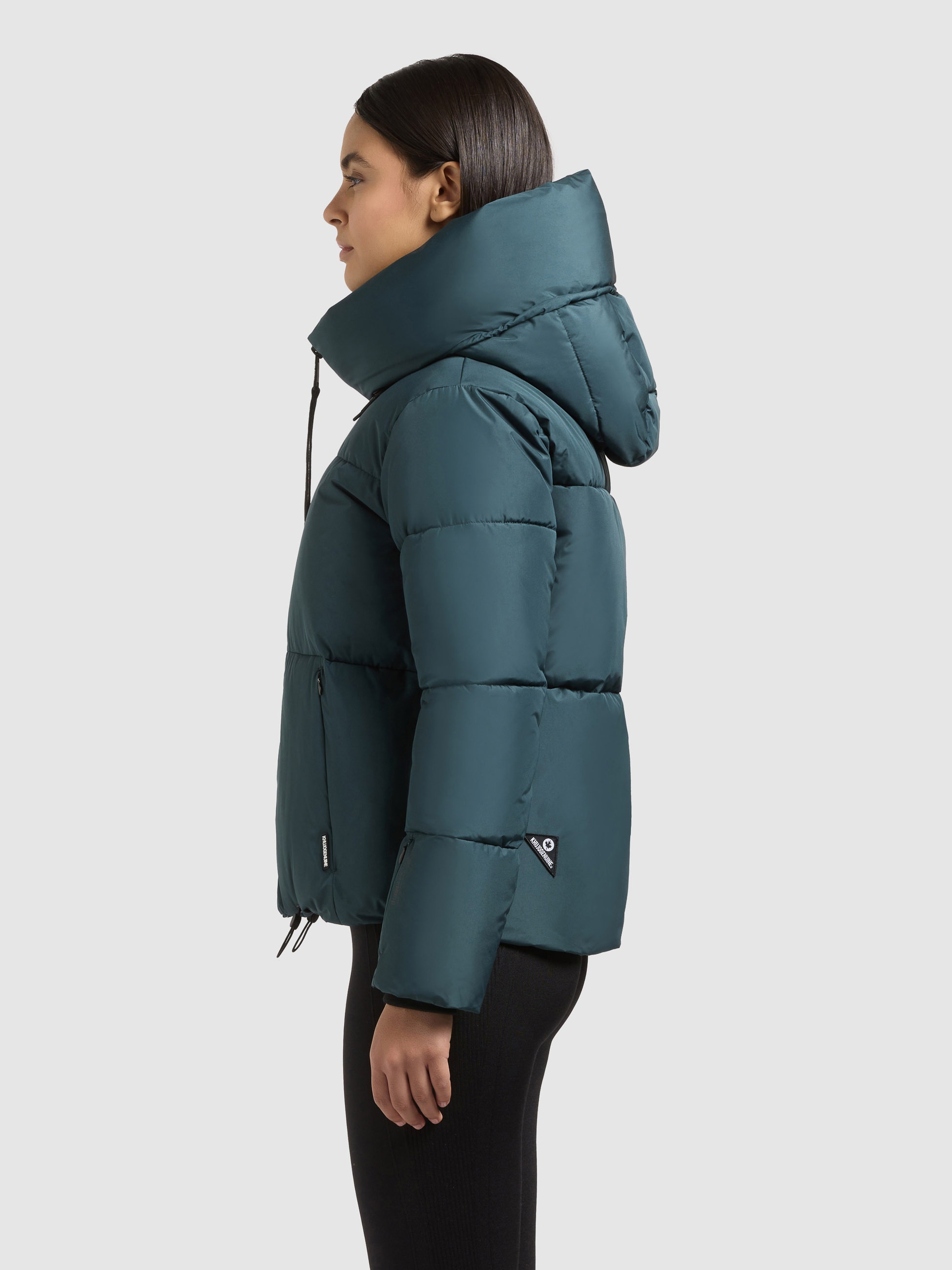 khujo Steppjacke »AUDREY2 WITH GLOVES« mit Kapuze