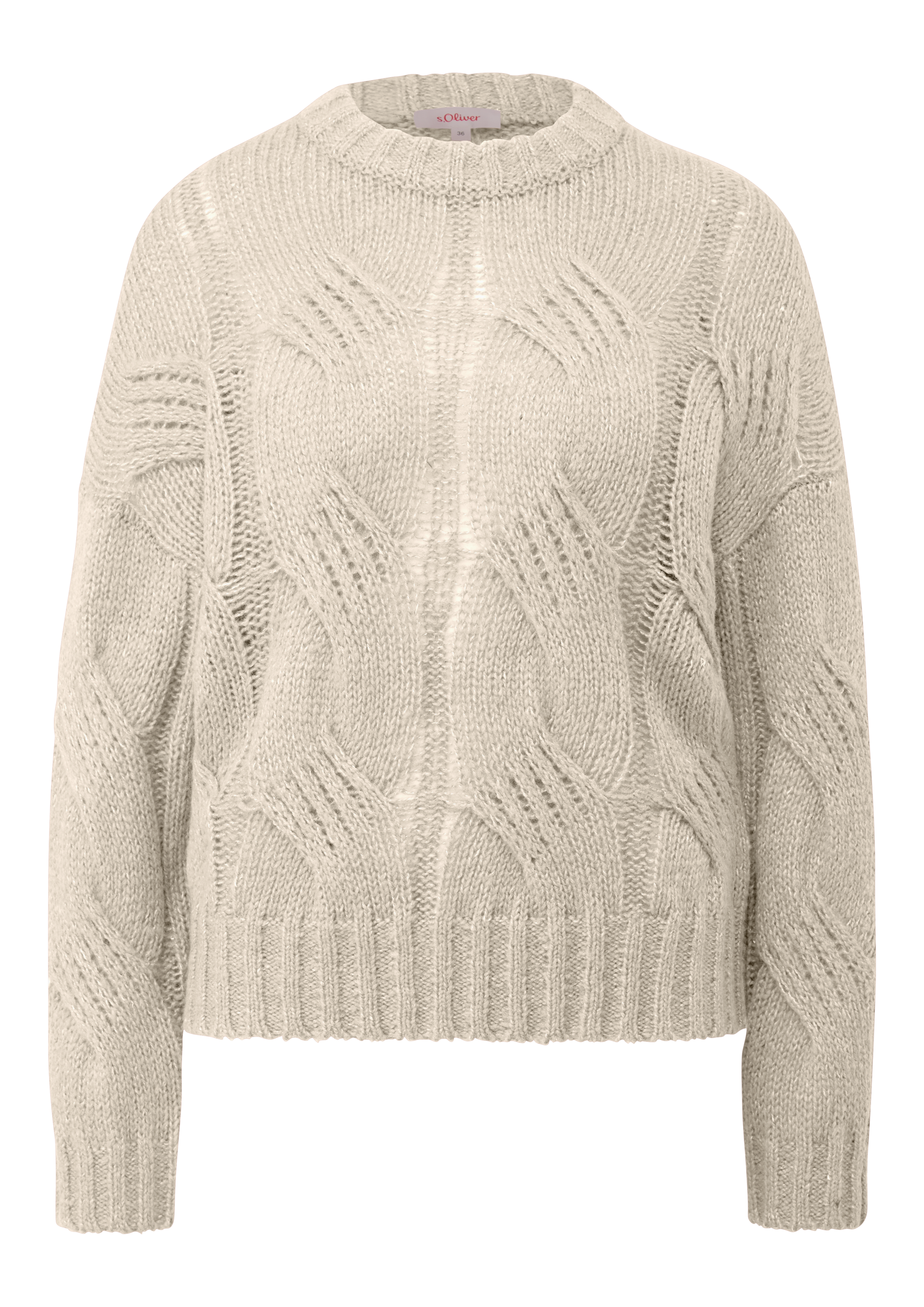 s.Oliver Strickpullover mit Strukturmuster