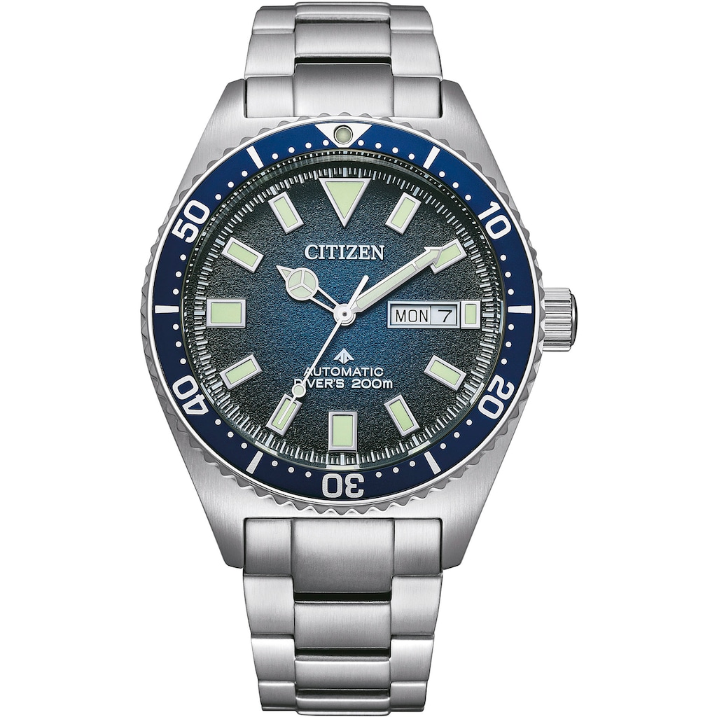 Citizen Taucheruhr »NY0129-58LE«, Armbanduhr, Herrenuhr, Automatik