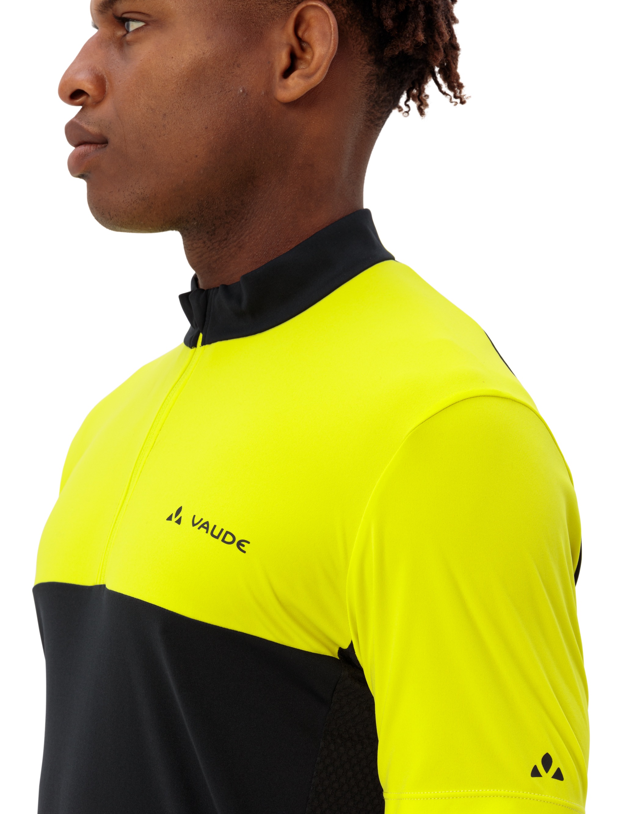 Thumbnail - VAUDE Radtrikot "MENS MATERA HZ TRICOT" für Radsport, mit zwei Rückentaschen, mit Stehkragen, atmungsaktiv