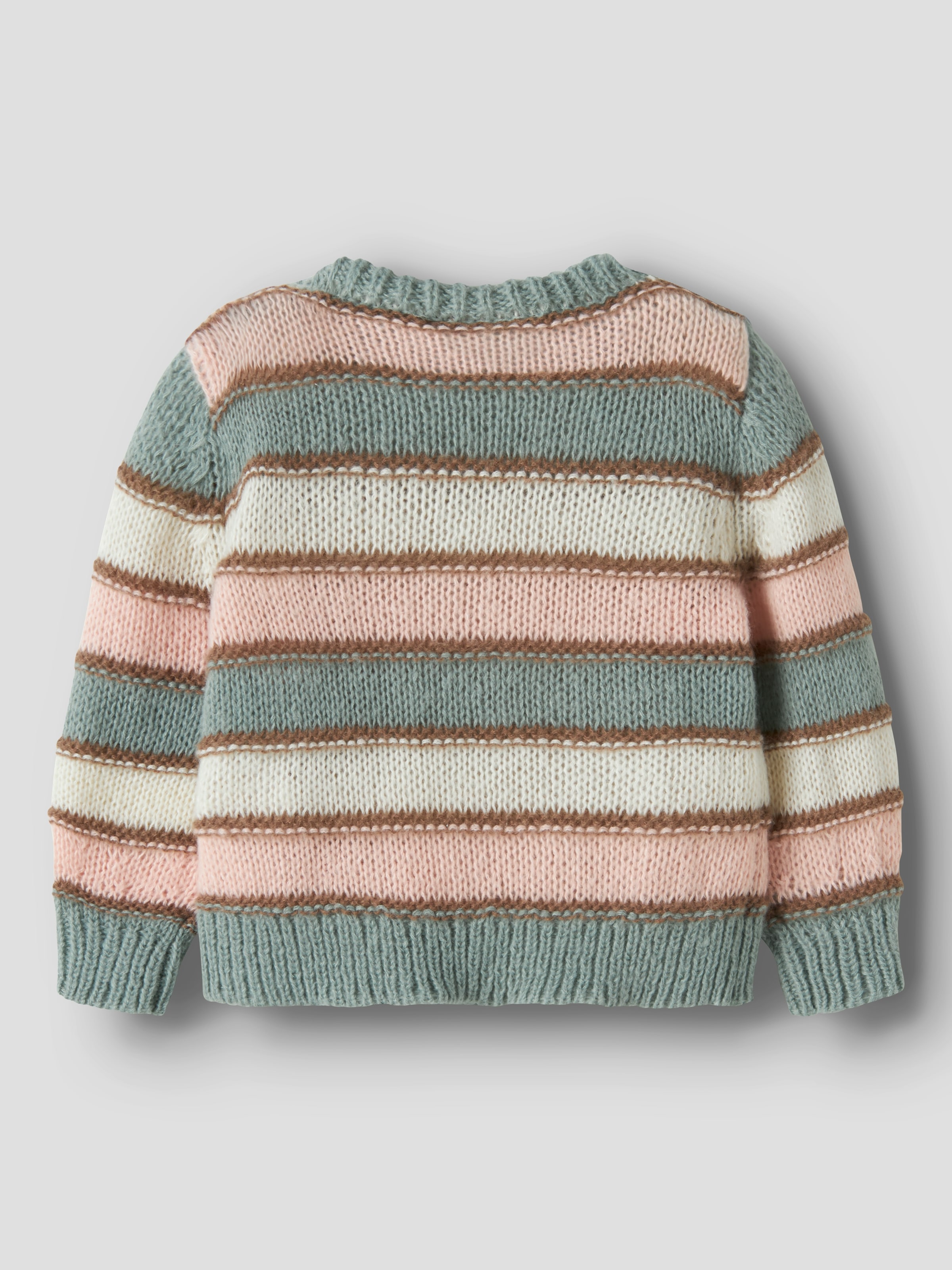 Name It Rundhalspullover »NMFLERNORT LS KNIT« Kunstfaser, regular fit