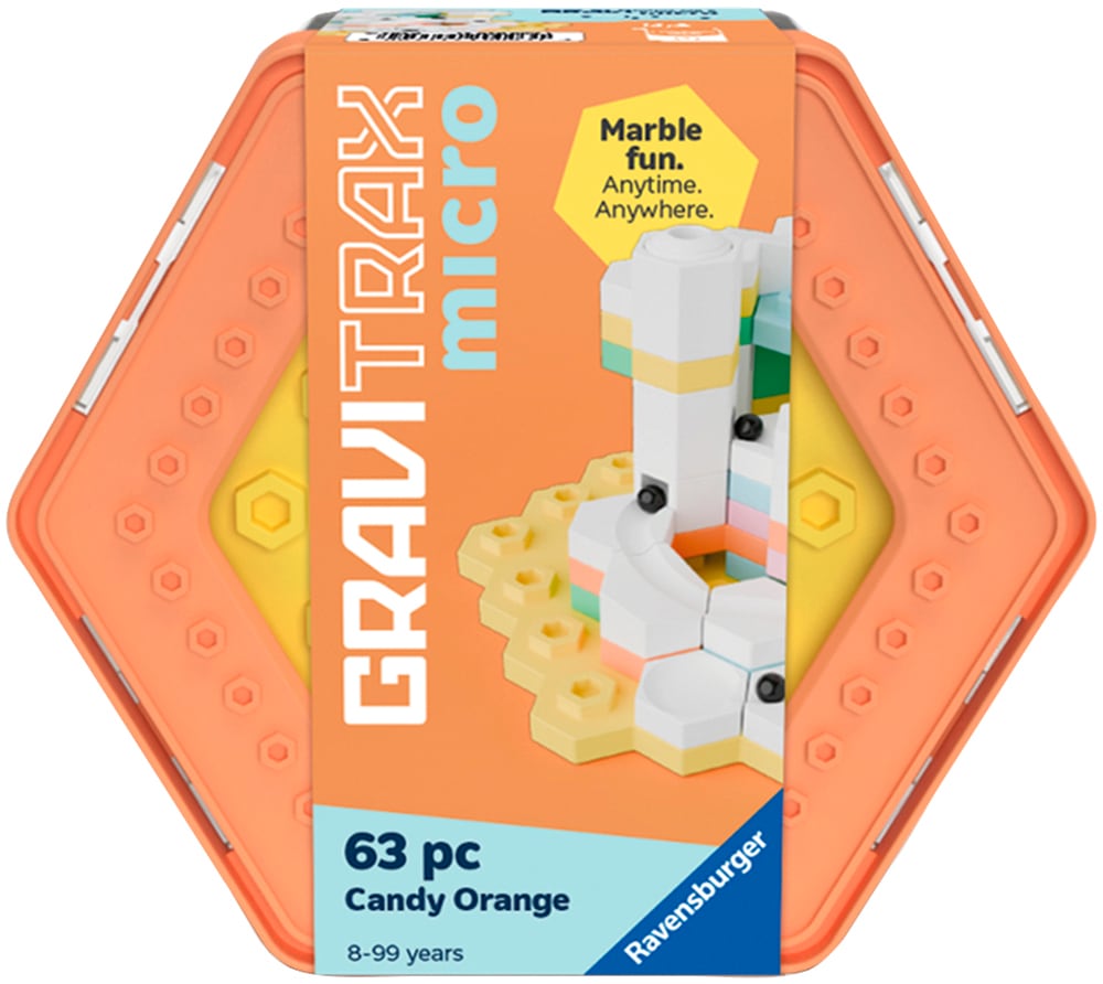 Ravensburger Kugelbahn-Bausatz »GraviTrax micro - Candy Orange« Made in Europe