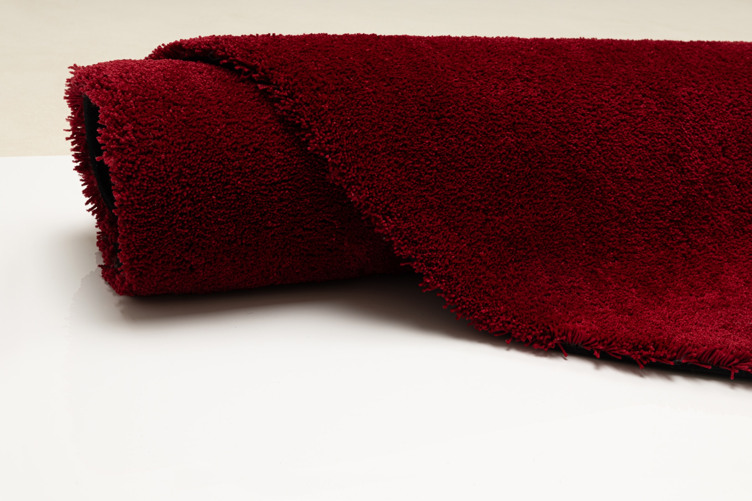 TOM TAILOR HOME Hochflor-Teppich »Shaggy Teppich Cozy«, oval, 25 mm Höhe, Uni Farben, auch in Pastell Farben, weich & kuschelig