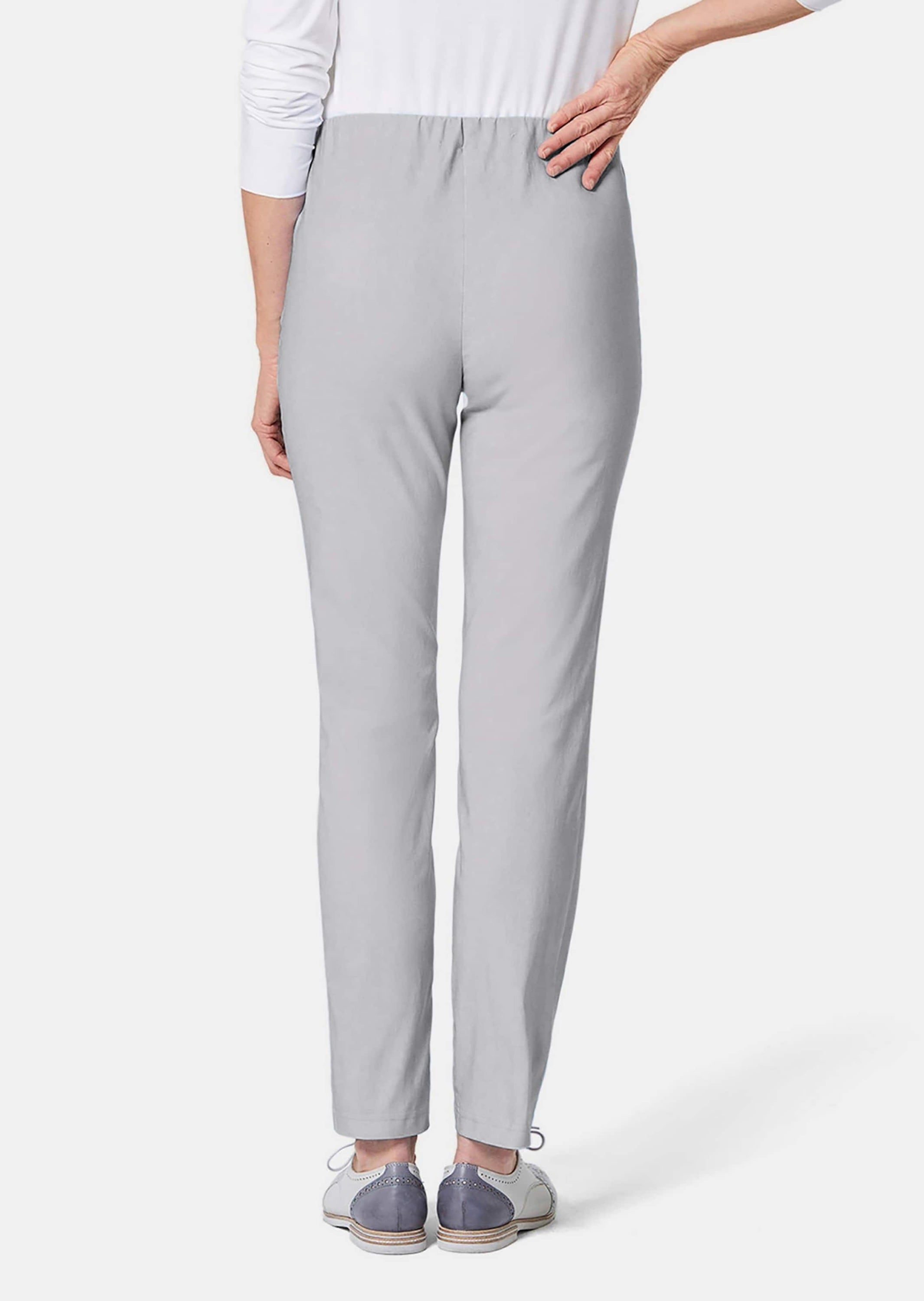 GOLDNER 2-in-1-Hose »Bengalinhose LOUISA Superelastische Hose LOUISA mit Reißverschlusstaschen«