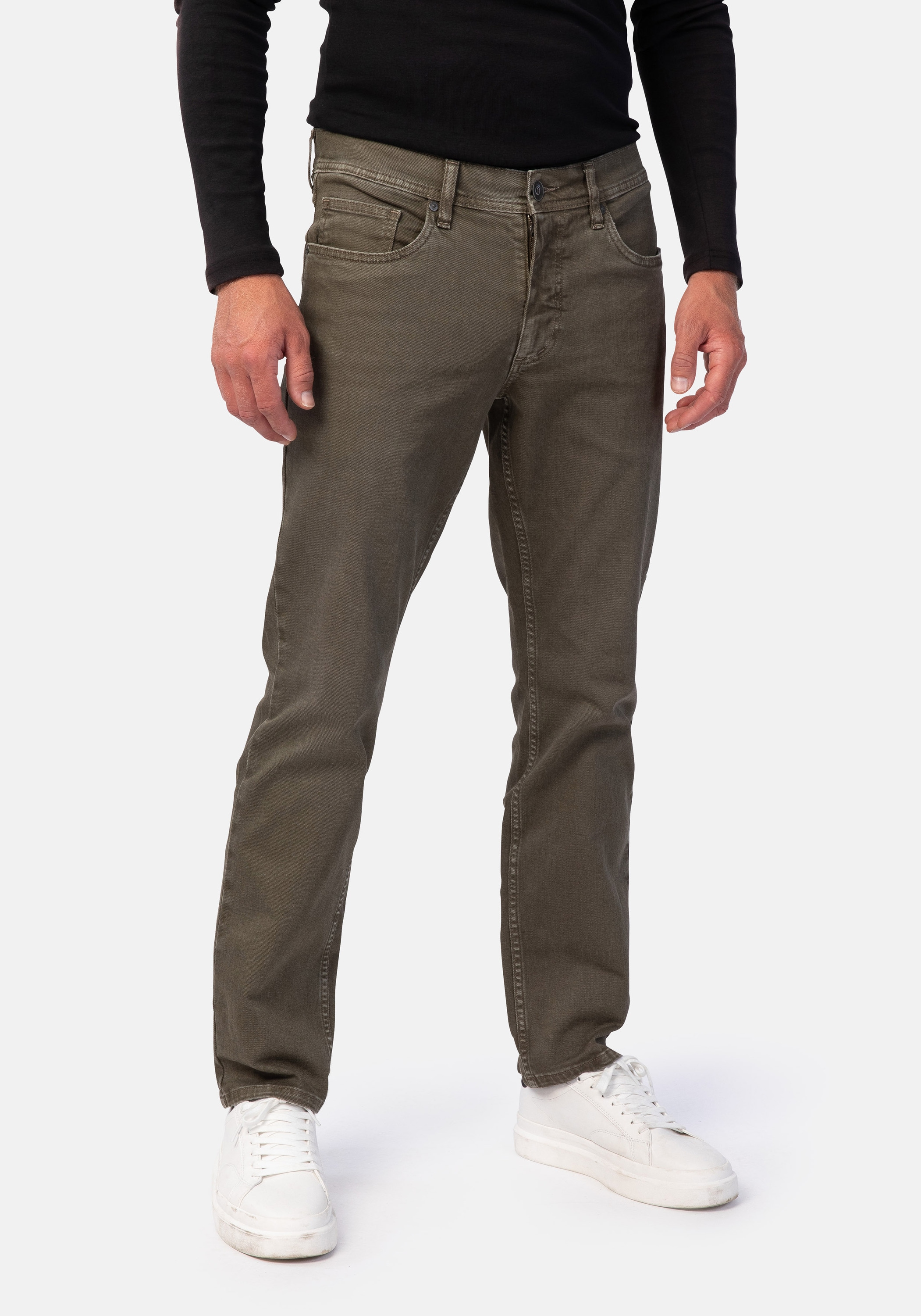 Stooker Men 5-Pocket-Hose "Men Frisco Colour Straight Fit Jeans" Straight F günstig online kaufen
