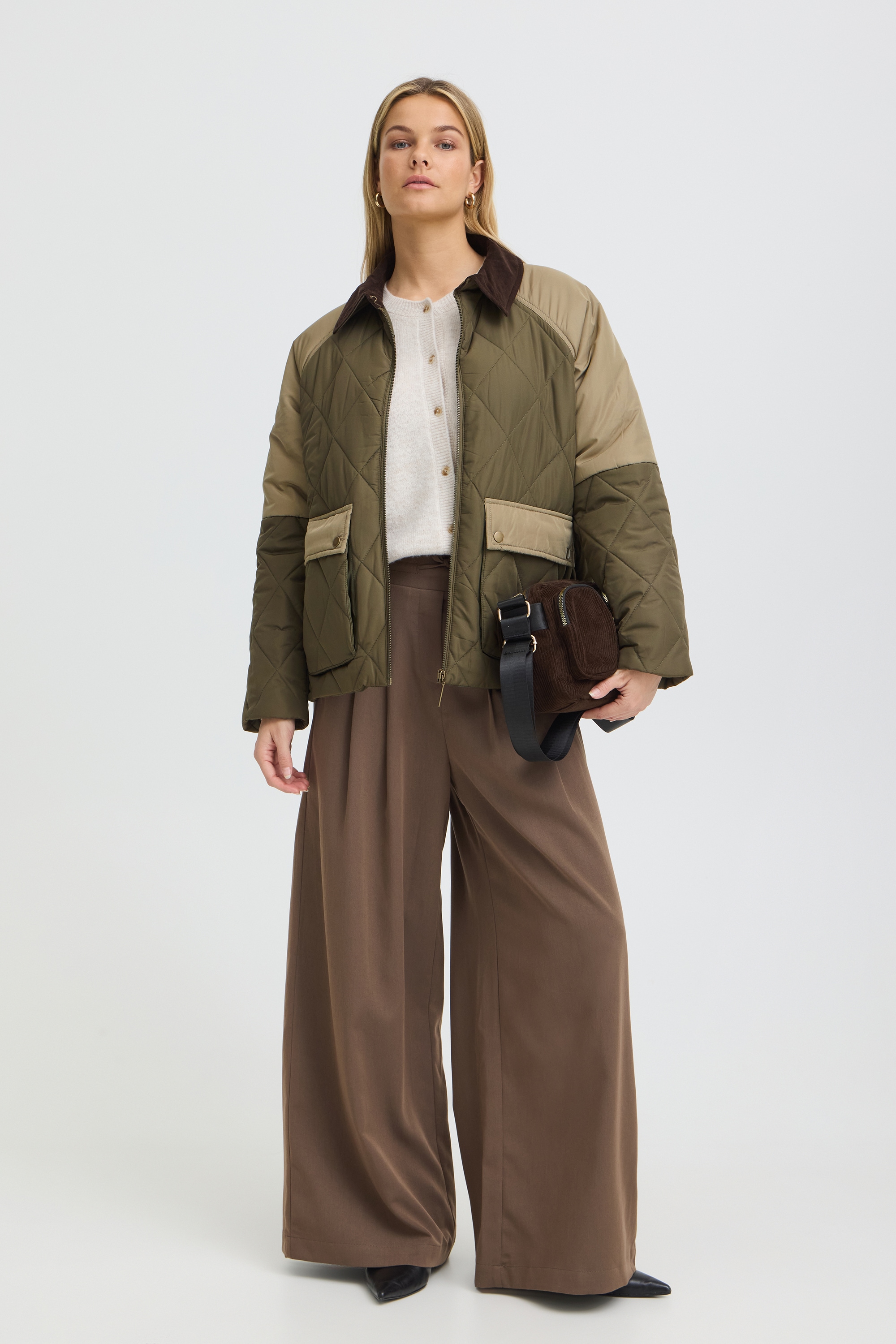 fransa Steppjacke »Damen Gefütterte Jacke FRADELINE«