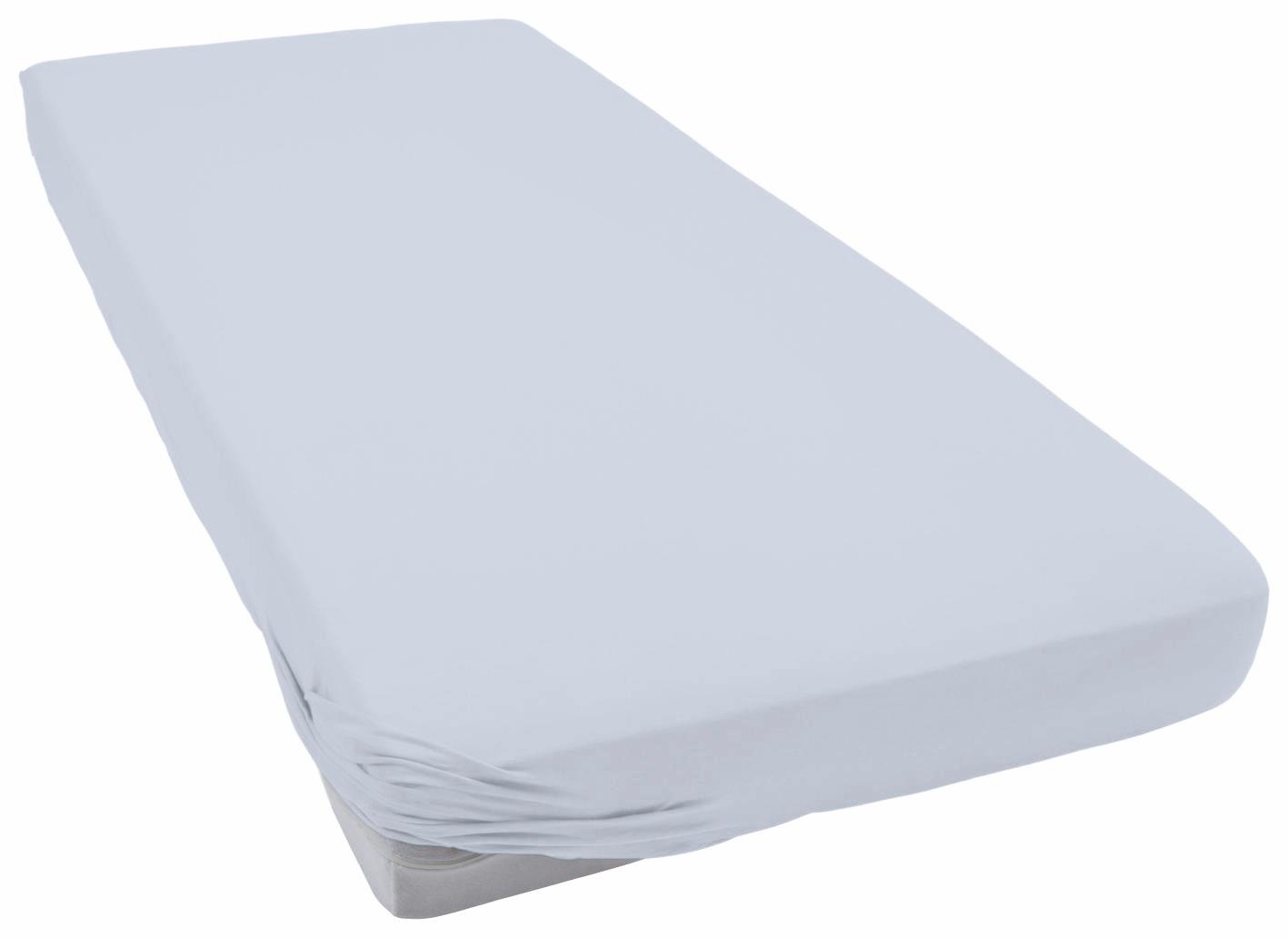 Primera Spannbettlaken "Elasthan-Feinjersey Boxspring" für hohe Matratzen, PREMIUM, aus 95% gekämmter Baumwolle, 5% Elasthan
