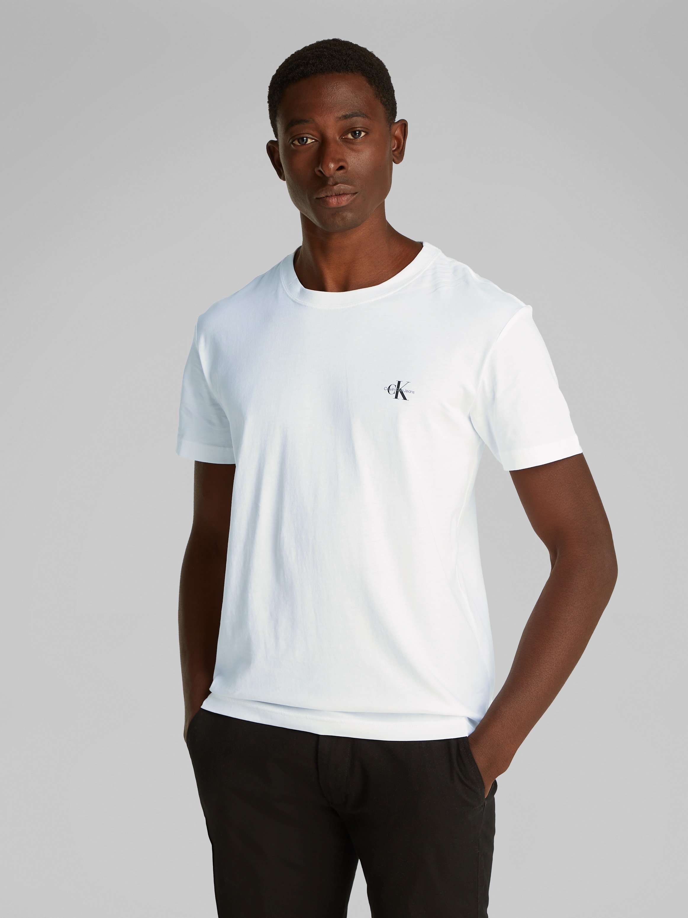 Calvin Klein Jeans T-Shirt "2 PACK MONOLOGO", Logodruck günstig online kaufen