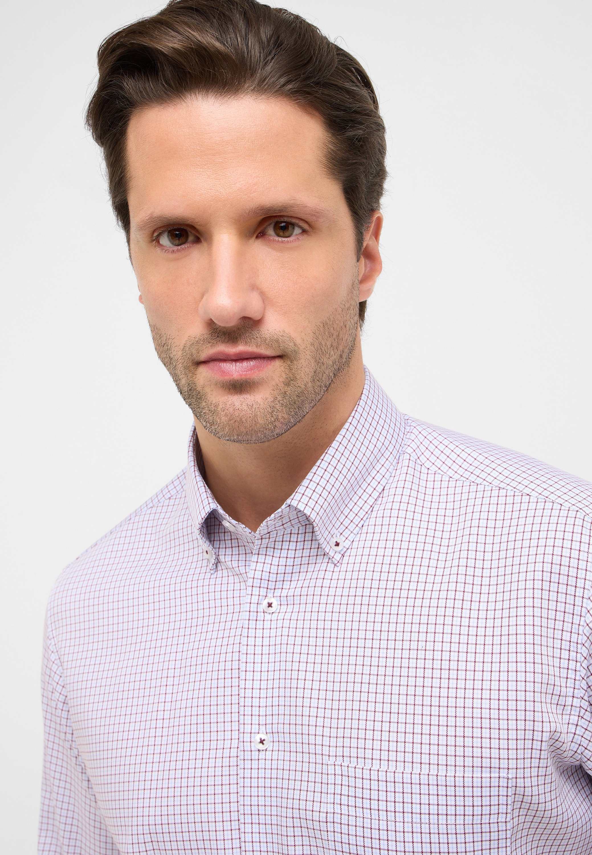 Eterna Langarmhemd »MODERN FIT« NON IRON (bügelfrei)