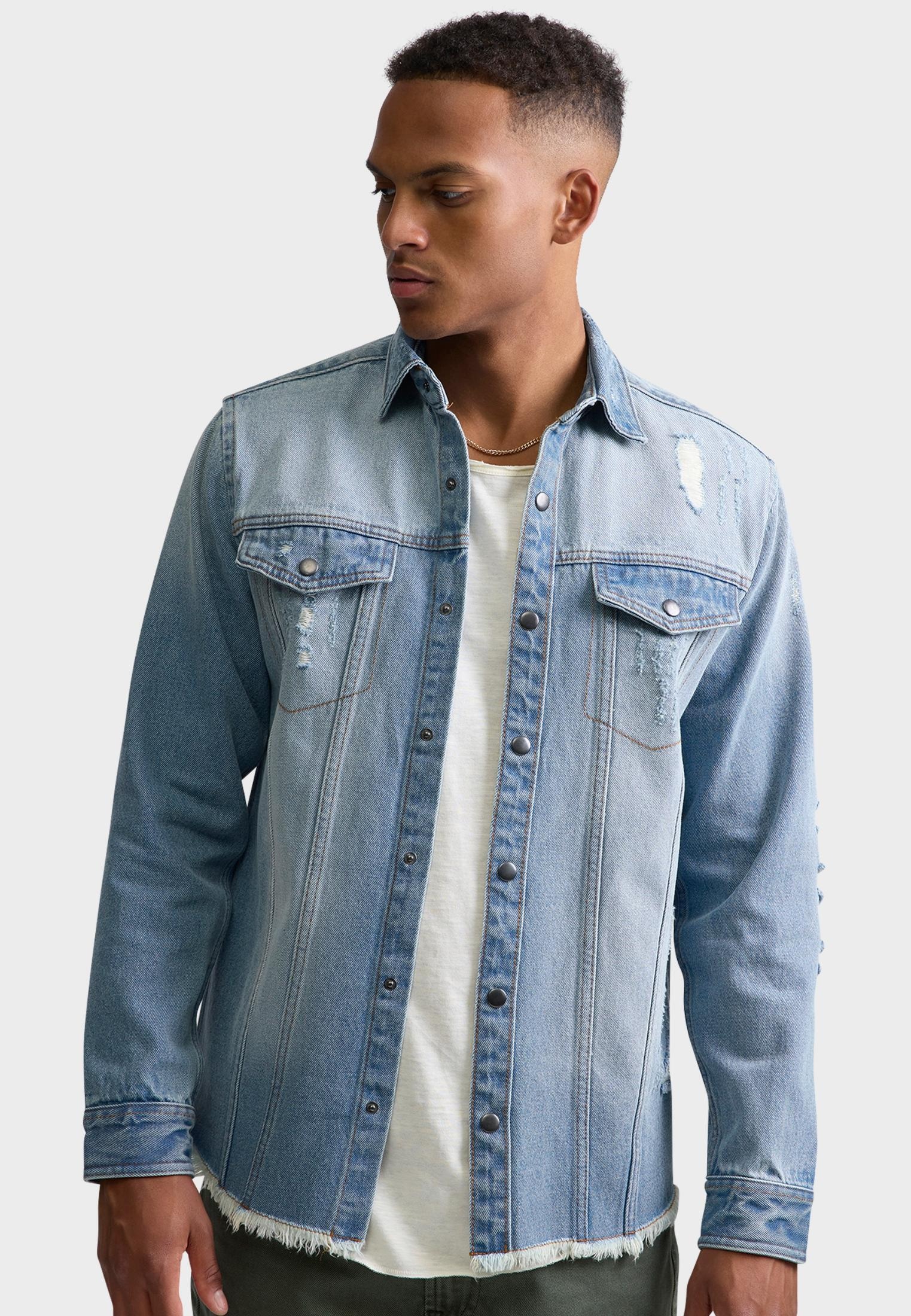 REDEFINED REBEL Funktionsjacke "Redefined Rebel Jacket Jackson Denim jacket günstig online kaufen