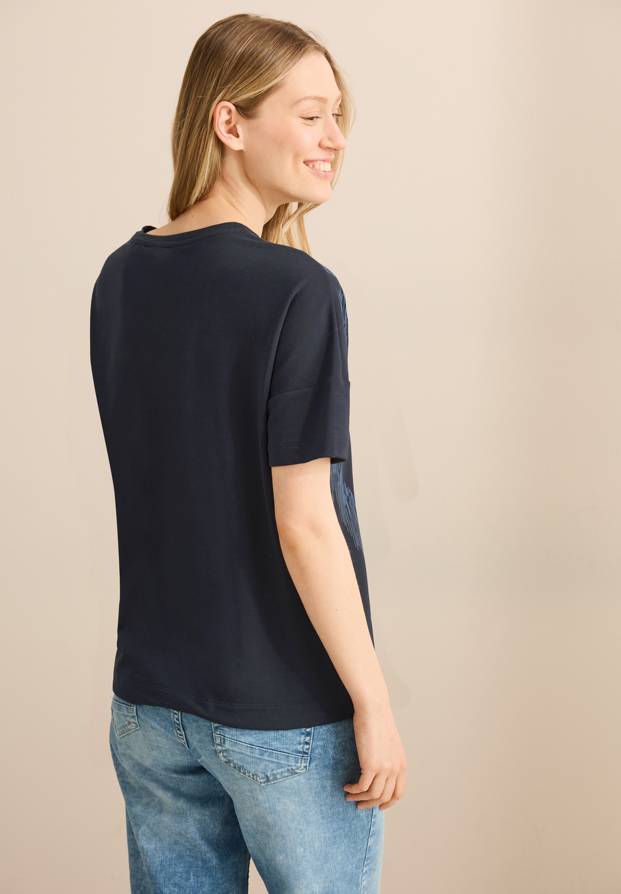 Cecil Print-Shirt, mit Wording