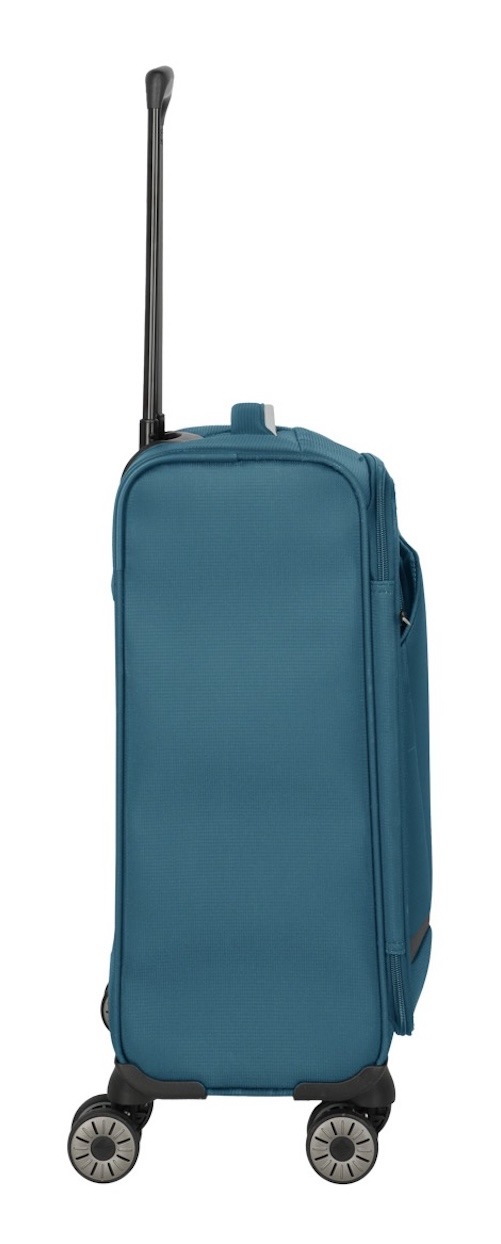 travelite Handgepäck-Trolley »JETPACK Max 4 Cabin, konzip. für Lufthansa, Austrian Airlines & Swiss«, 4 Rollen, Weichgepäck-Koffer Handgepäck für die meisten gängigen Airlines