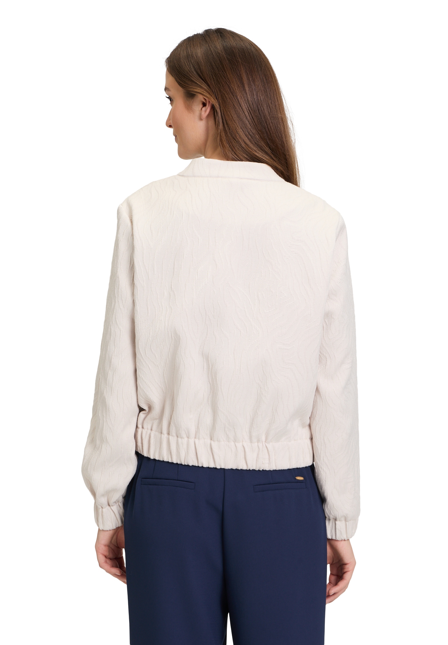 Betty&Co Jackenblazer »Betty & Co Blouson mit Jacquard«, Material