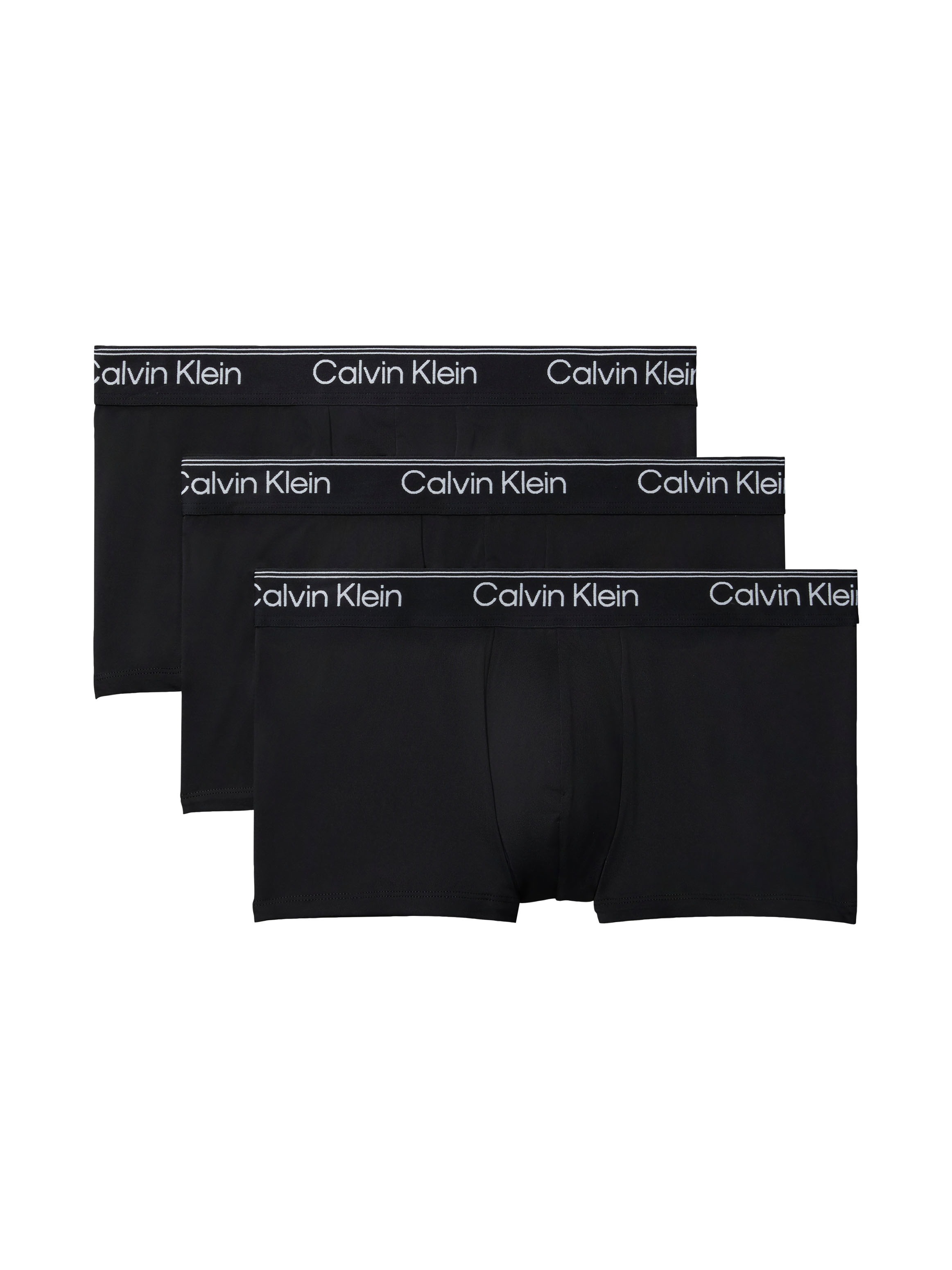 Calvin Klein Underwear Trunk "Low Rise Trunk 3PK" Packung, 3er-Pack, Mit Logo-Elastikbund