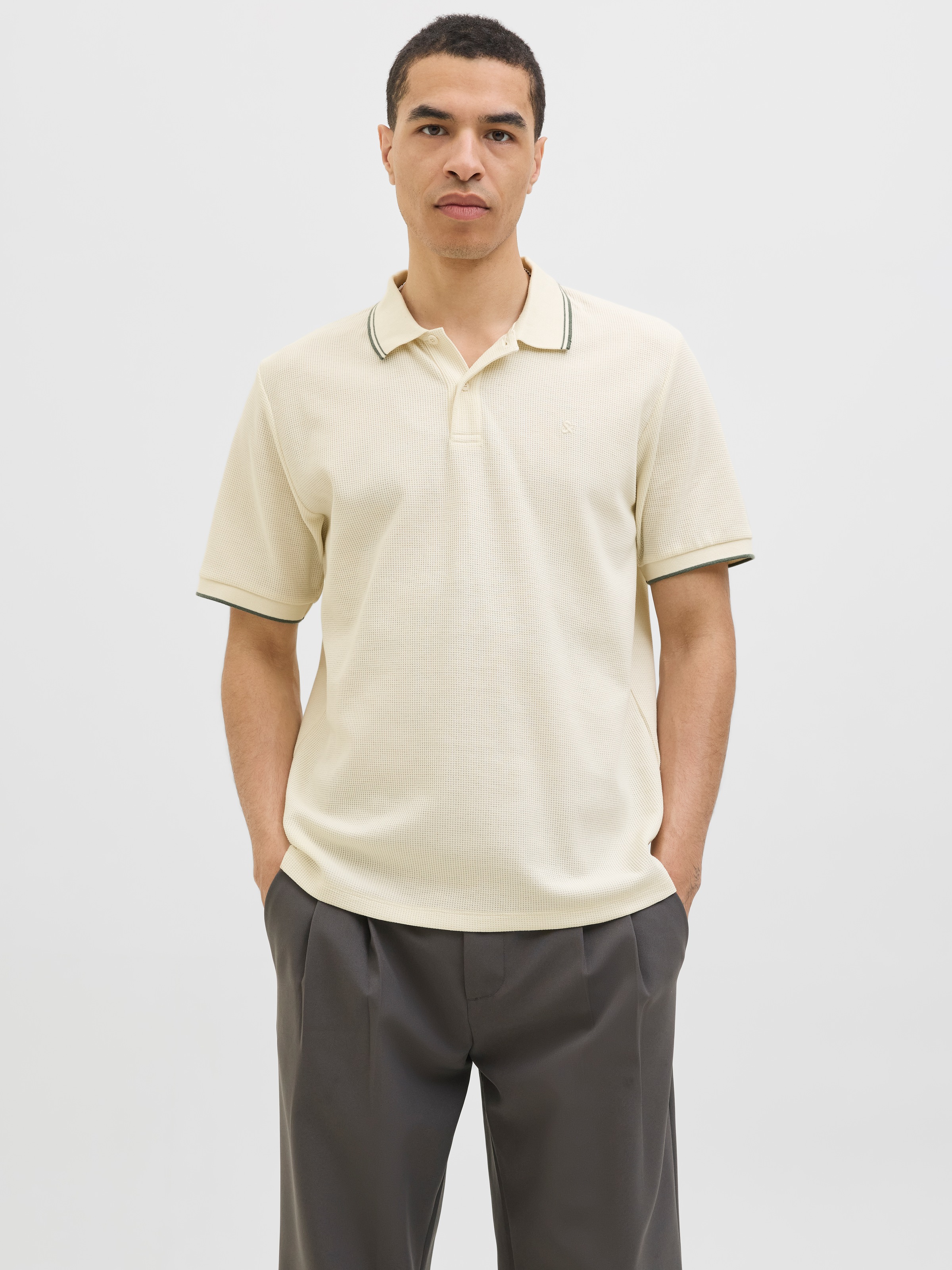 Jack & Jones Poloshirt »JJEAUSTIN POLO SS NOOS«, mit Logo Stickerei