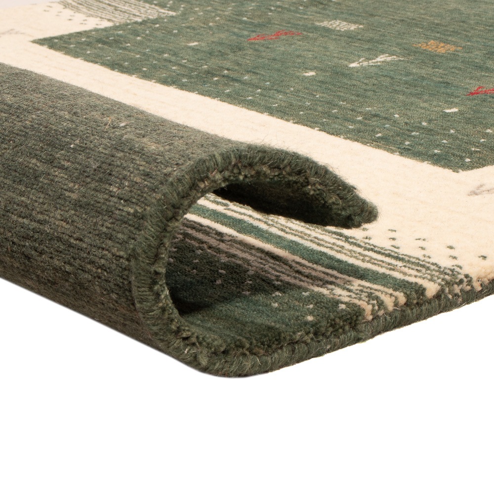 morgenland Wollteppich »Aurora Flair - Gabbeh Teppich - Loribaft Softy«, rechteckig, 1,2 mm Höhe, Sehr weicher Flor