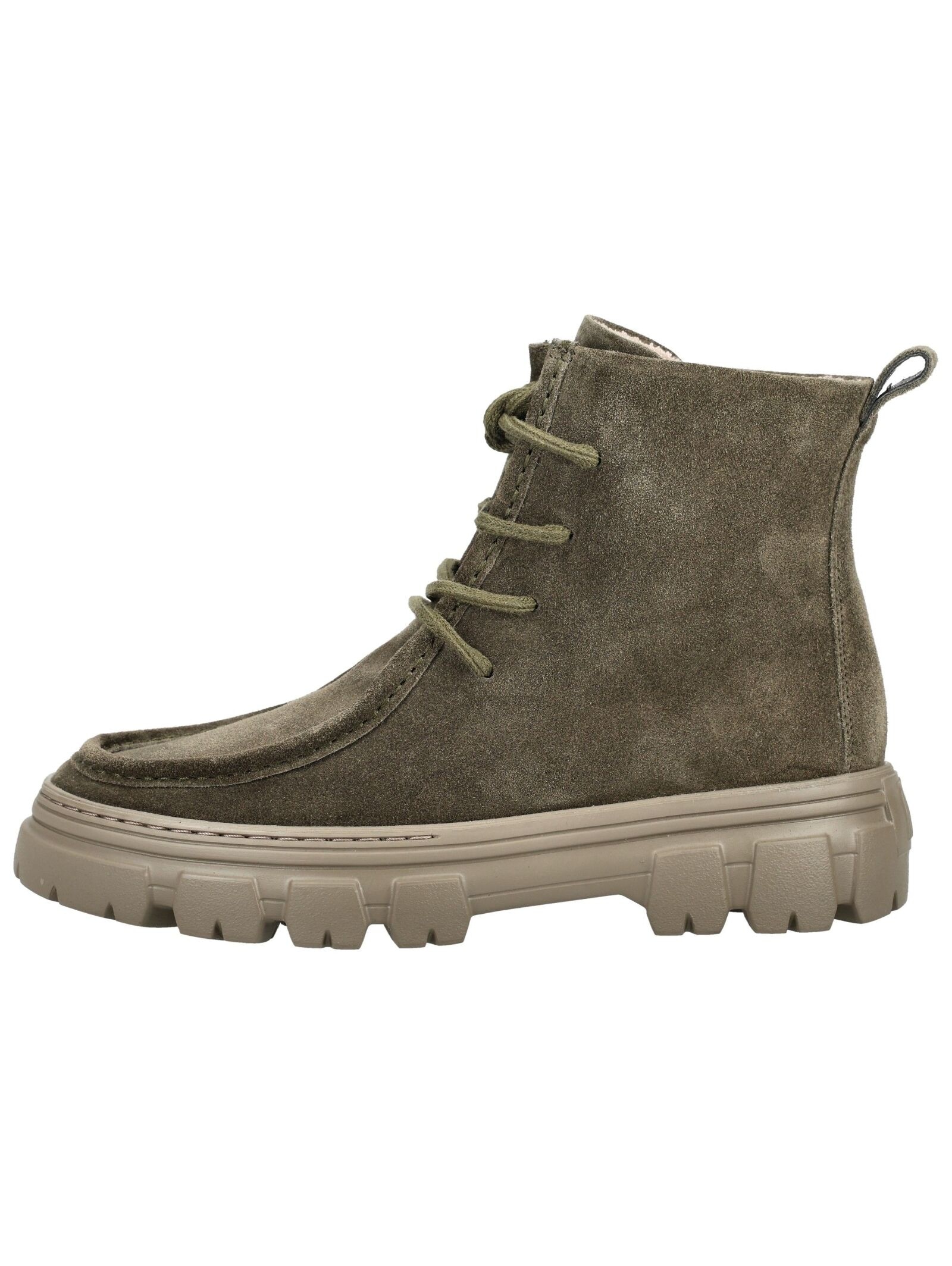 Paul Green Schnürstiefelette »Paul Green Stiefelette Veloursleder«
