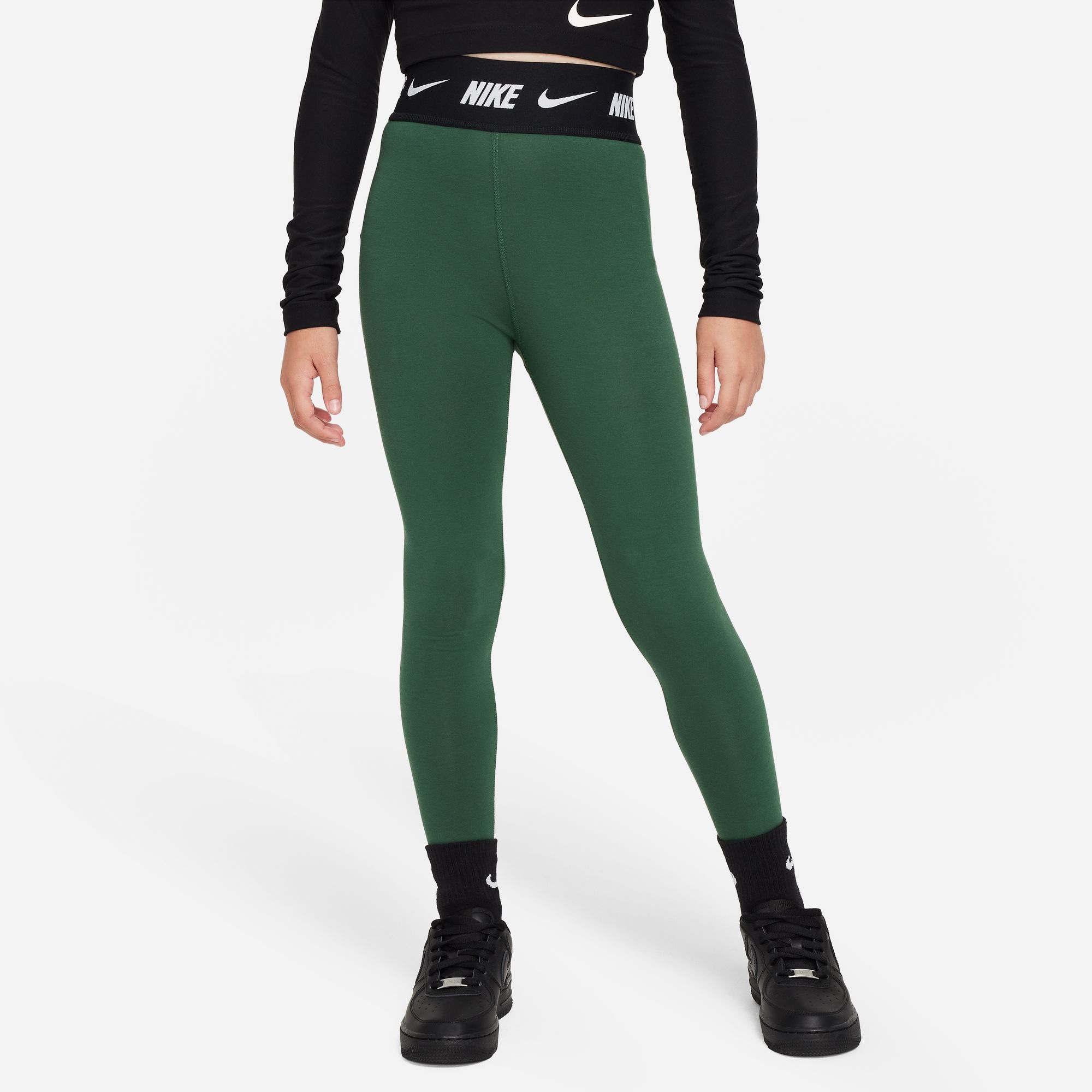 Army green nike leggings online