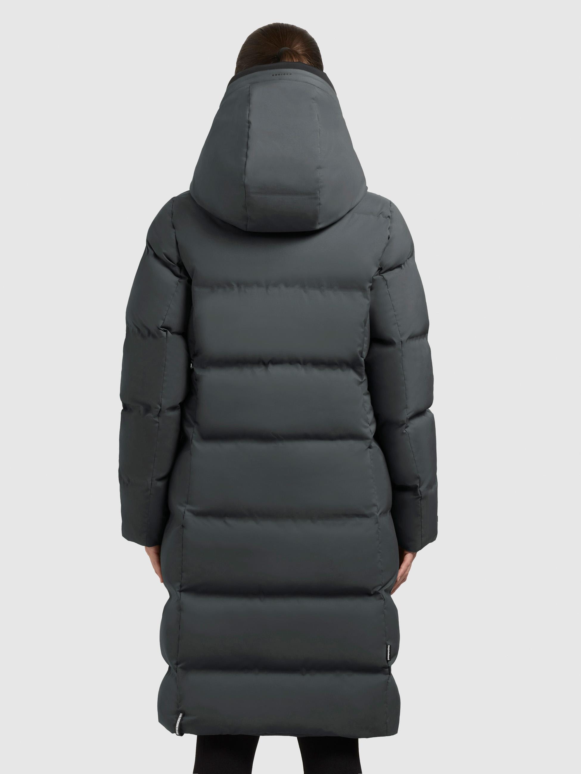 khujo Steppmantel »Finnie3« Warmer Damen Wintermantel mit großer Kapuze