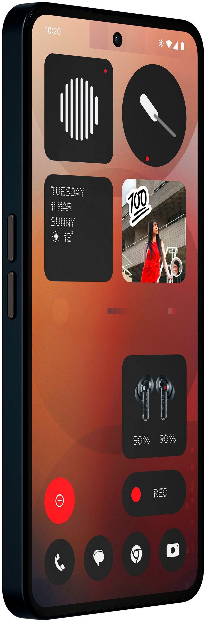 NOTHING Smartphone »PHONE (3a)« schwarz