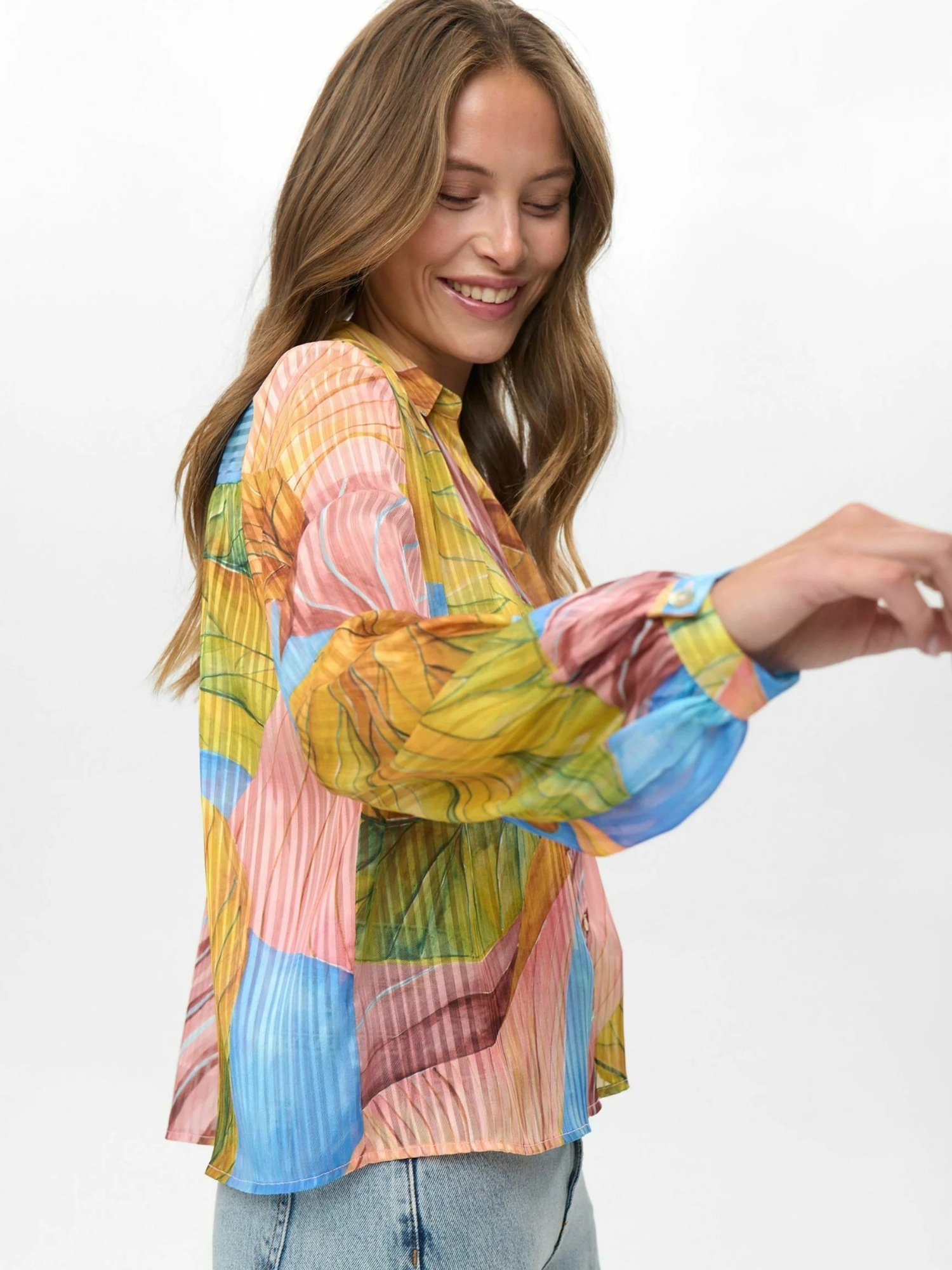 nümph Langarmhemd »Nümph Shirt NUKAYA«