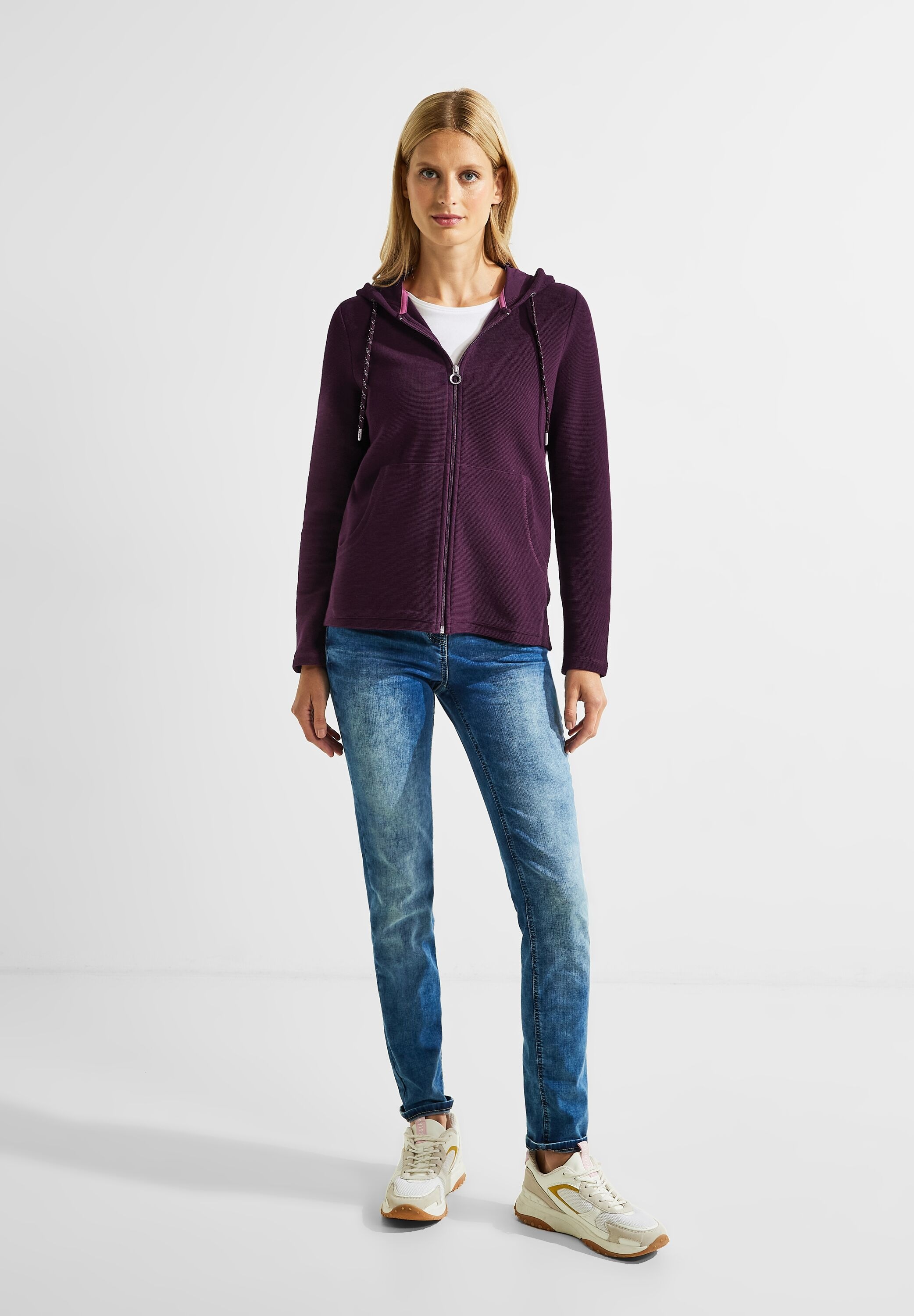 Cecil Shirtjacke, mit Kapuze