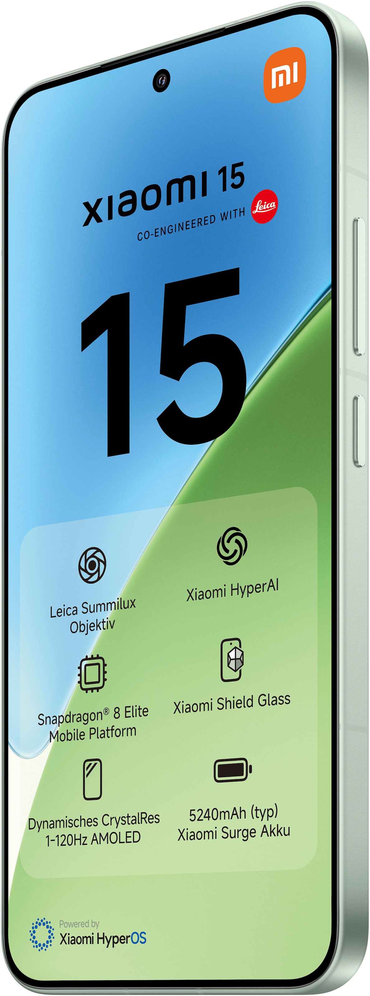 Xiaomi Smartphone »15 12+512GB«, Grün