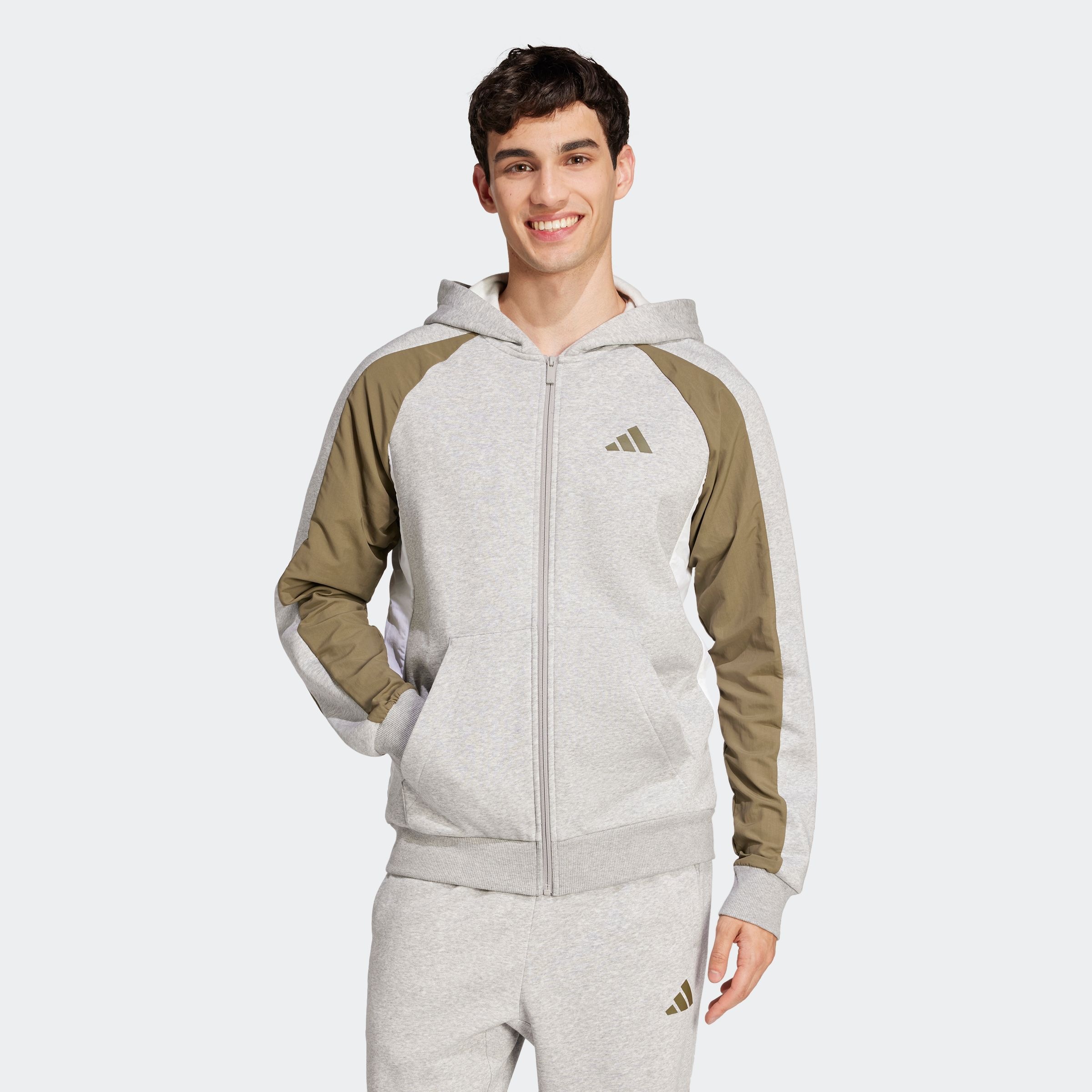 adidas Sportswear Kapuzensweatshirt »M ESS CB FZ HD«