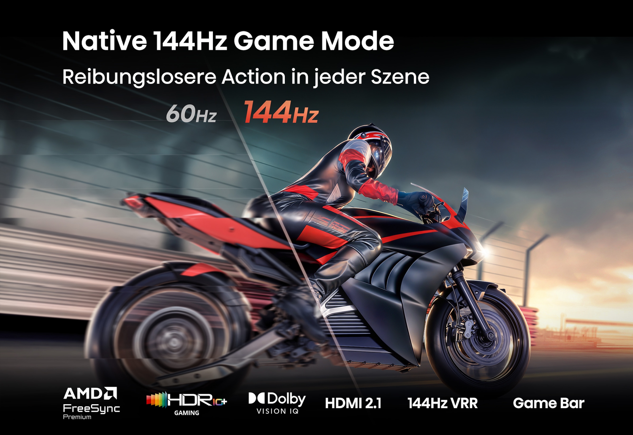 Hisense QLED-Fernseher »50U7DSE« 126 cm/50 ″ Smart-TV