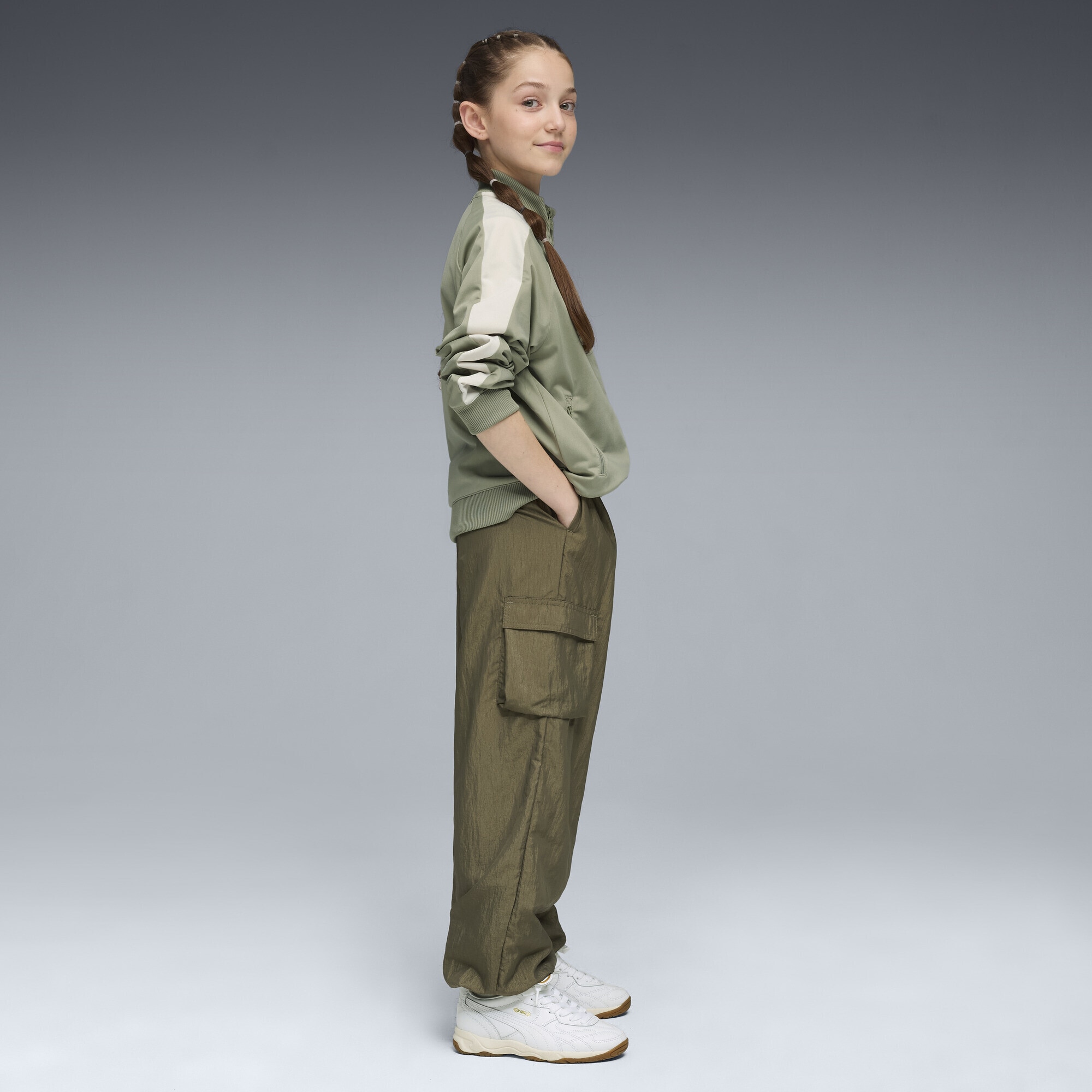 PUMA Sporthose »Bowtique Gewebte Cargohose Mädchen«