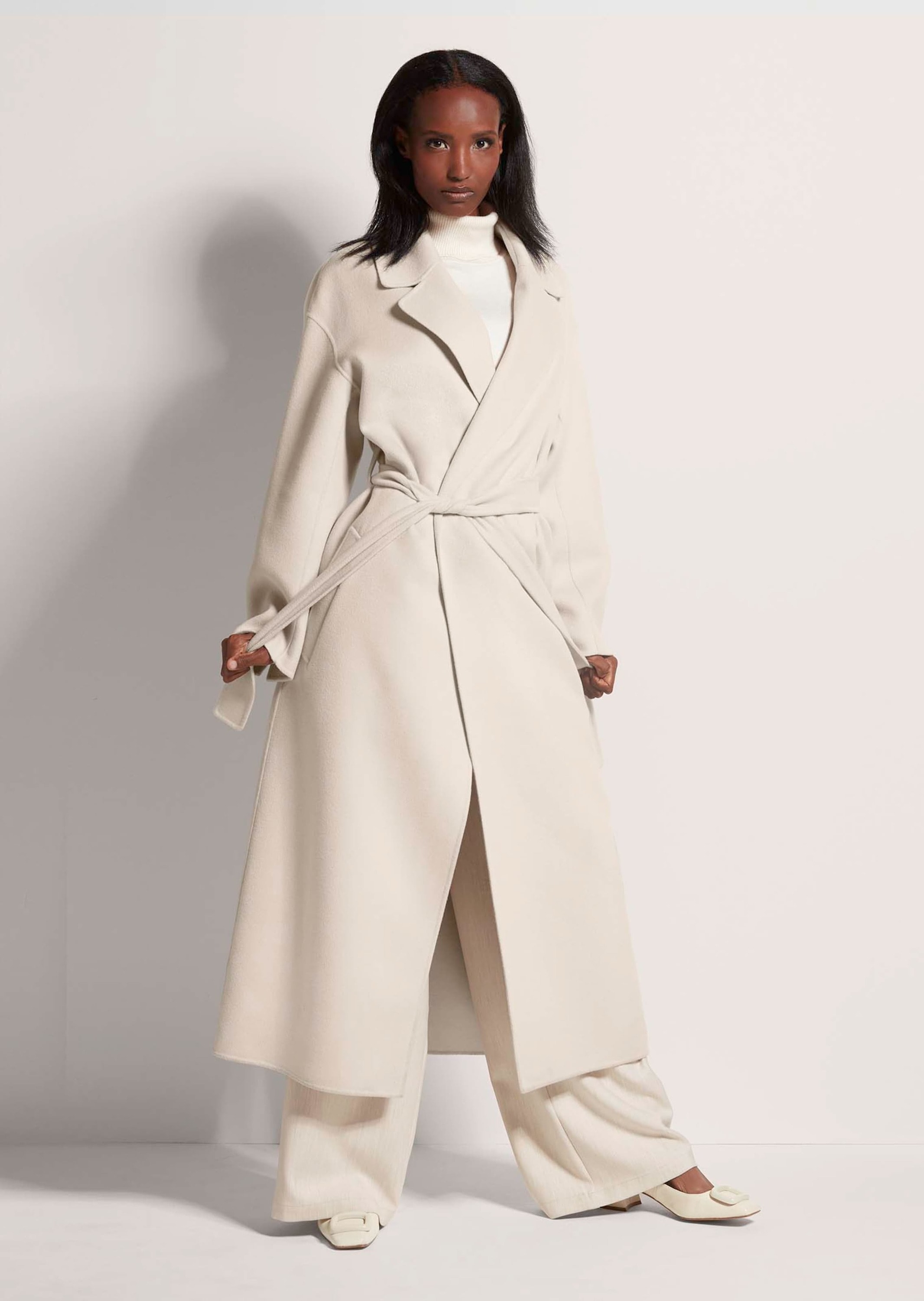 MADELEINE Langmantel »Mantel Doubleface-Mantel mit Bindeband«